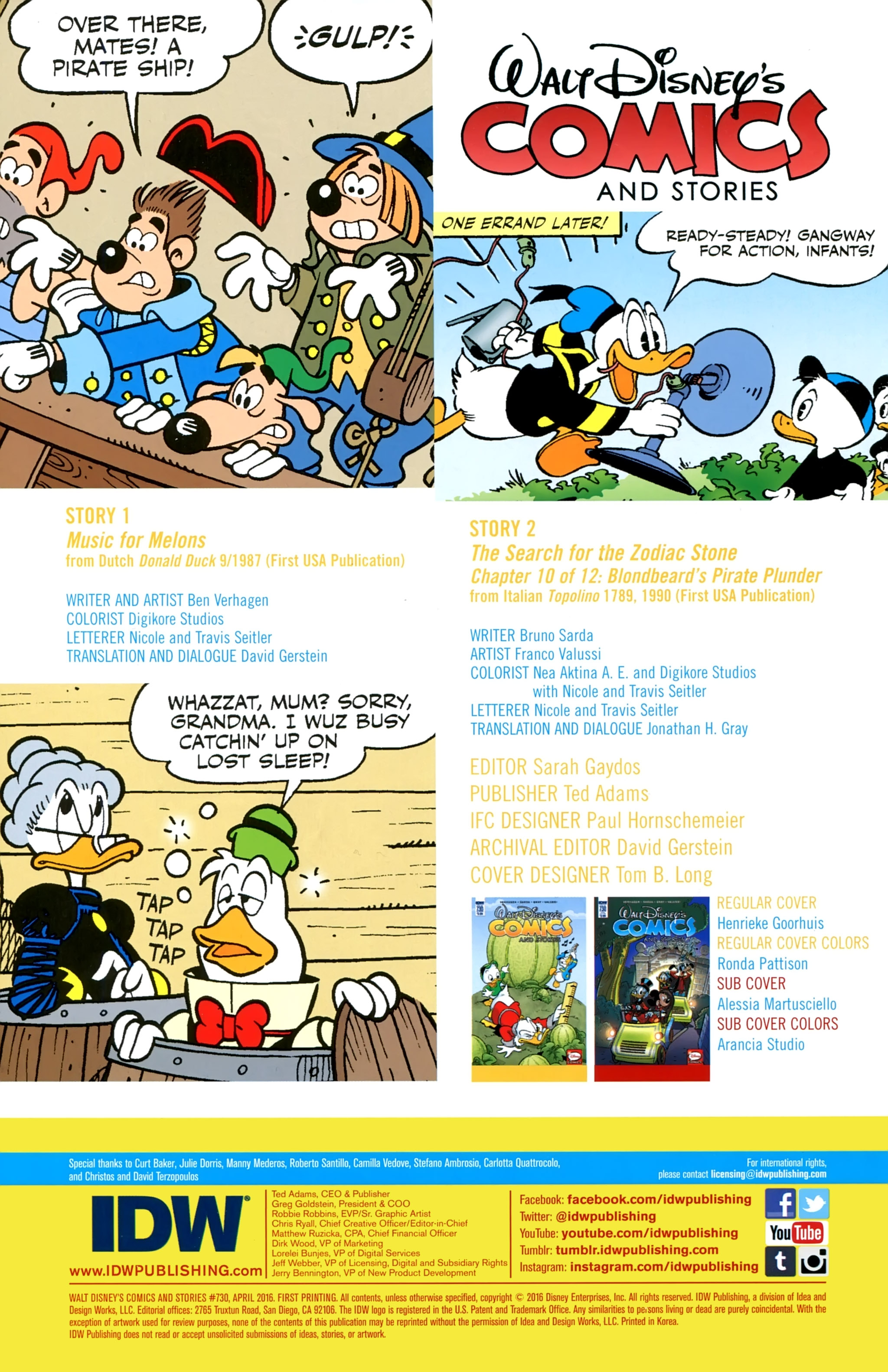 Walt Disney's Comics & Stories (1940-): Chapter 730 - Page 2
