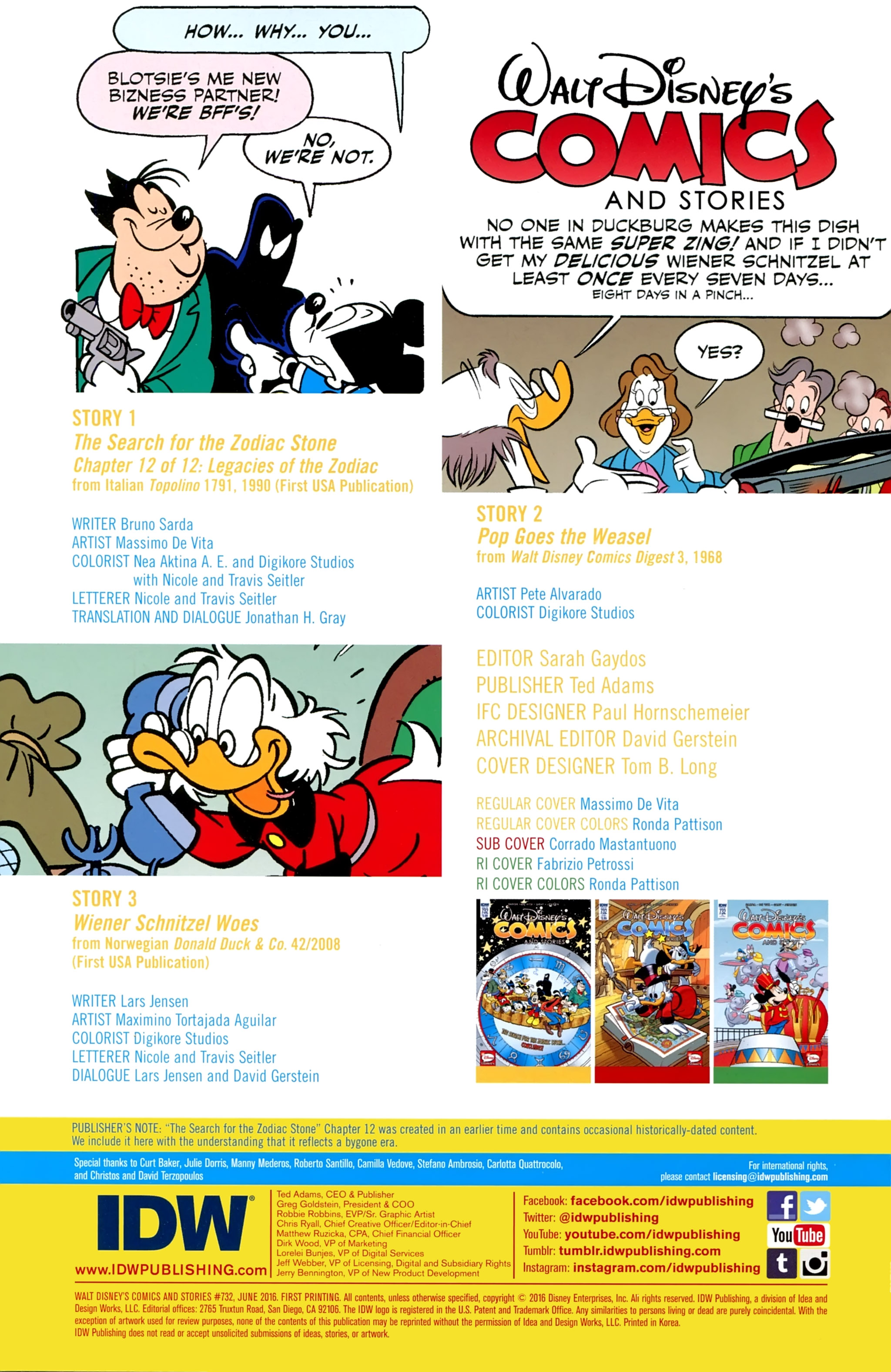 Walt Disney's Comics & Stories (1940-): Chapter 732 - Page 2