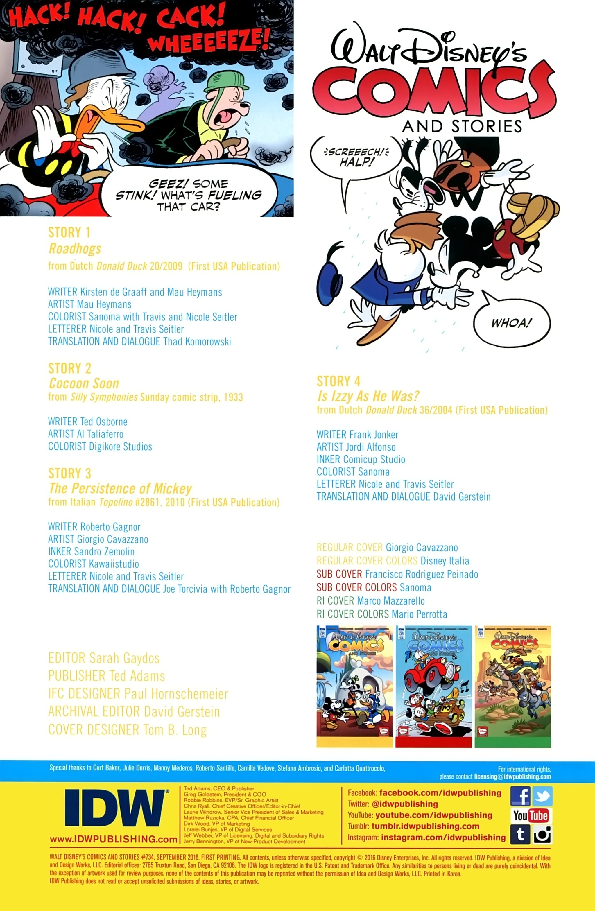 Walt Disney's Comics & Stories (1940-): Chapter 734 - Page 2