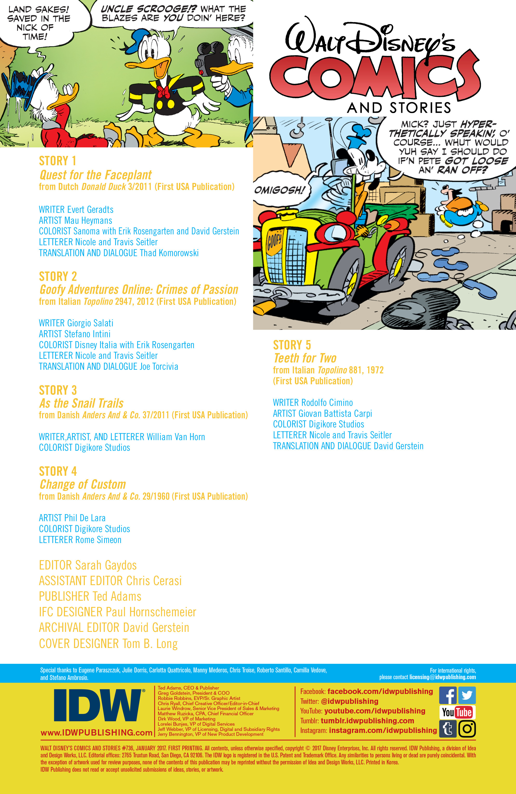 Walt Disney's Comics & Stories (1940-): Chapter 736 - Page 2