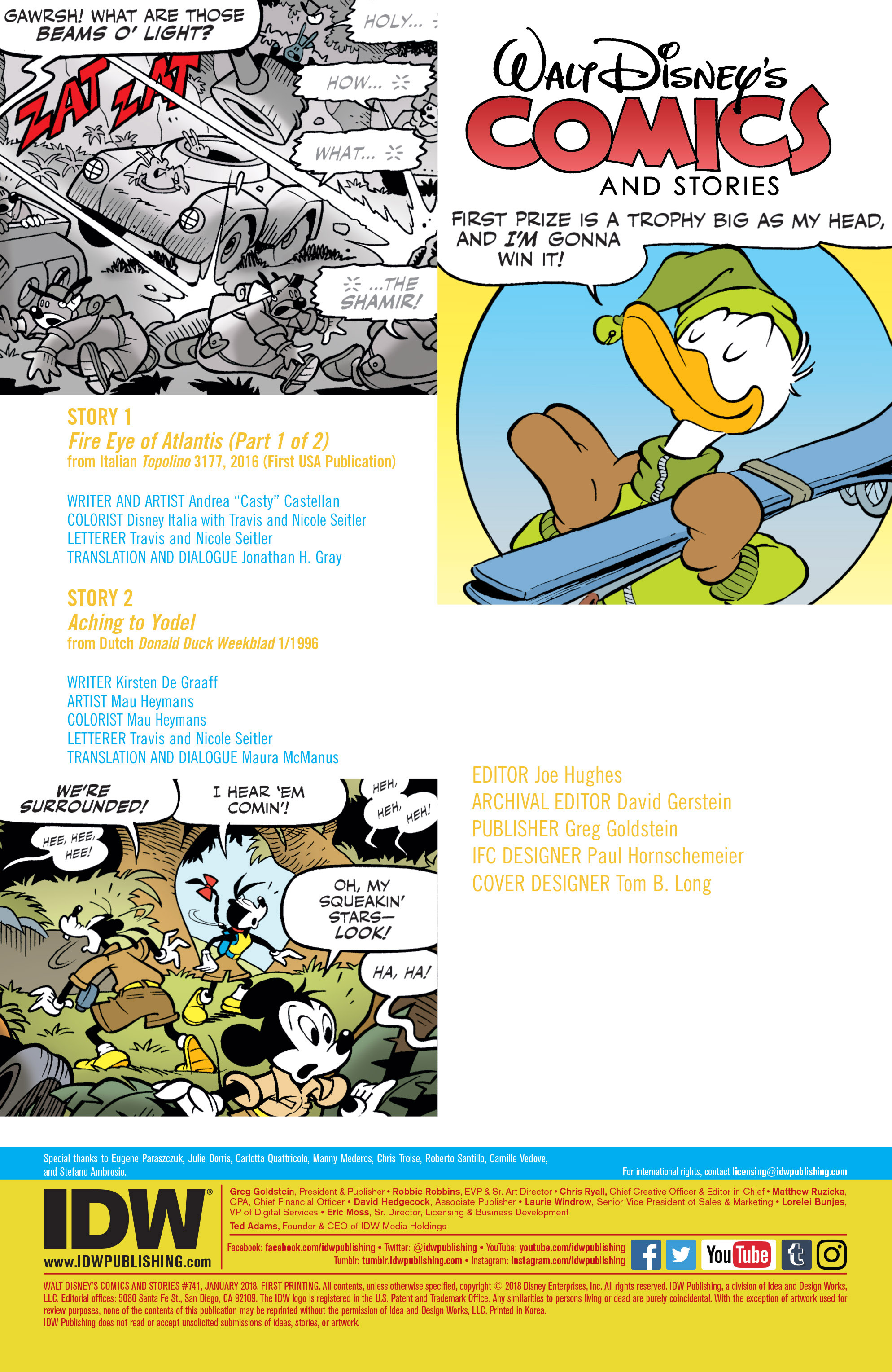 Walt Disney's Comics & Stories (1940-): Chapter 741 - Page 2