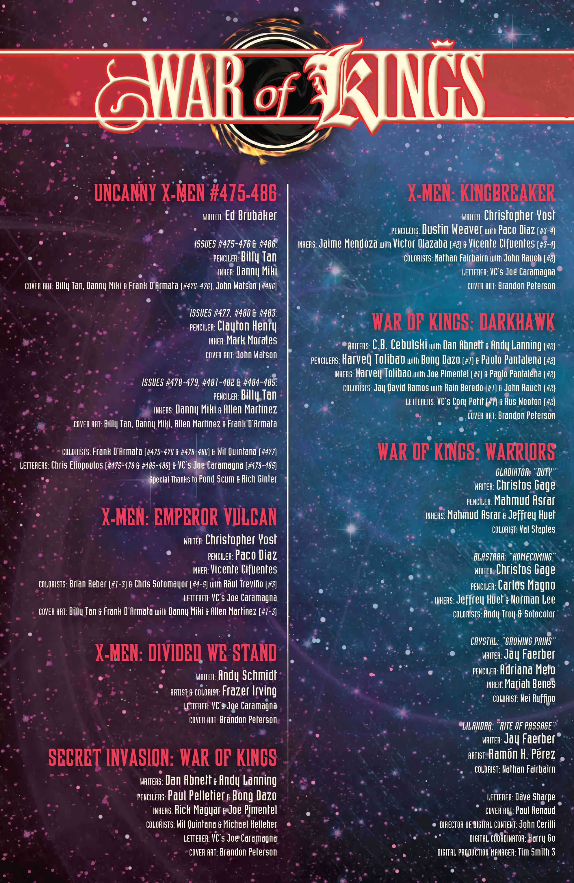 War of Kings Omnibus (2023): Chapter 1 - Page 3