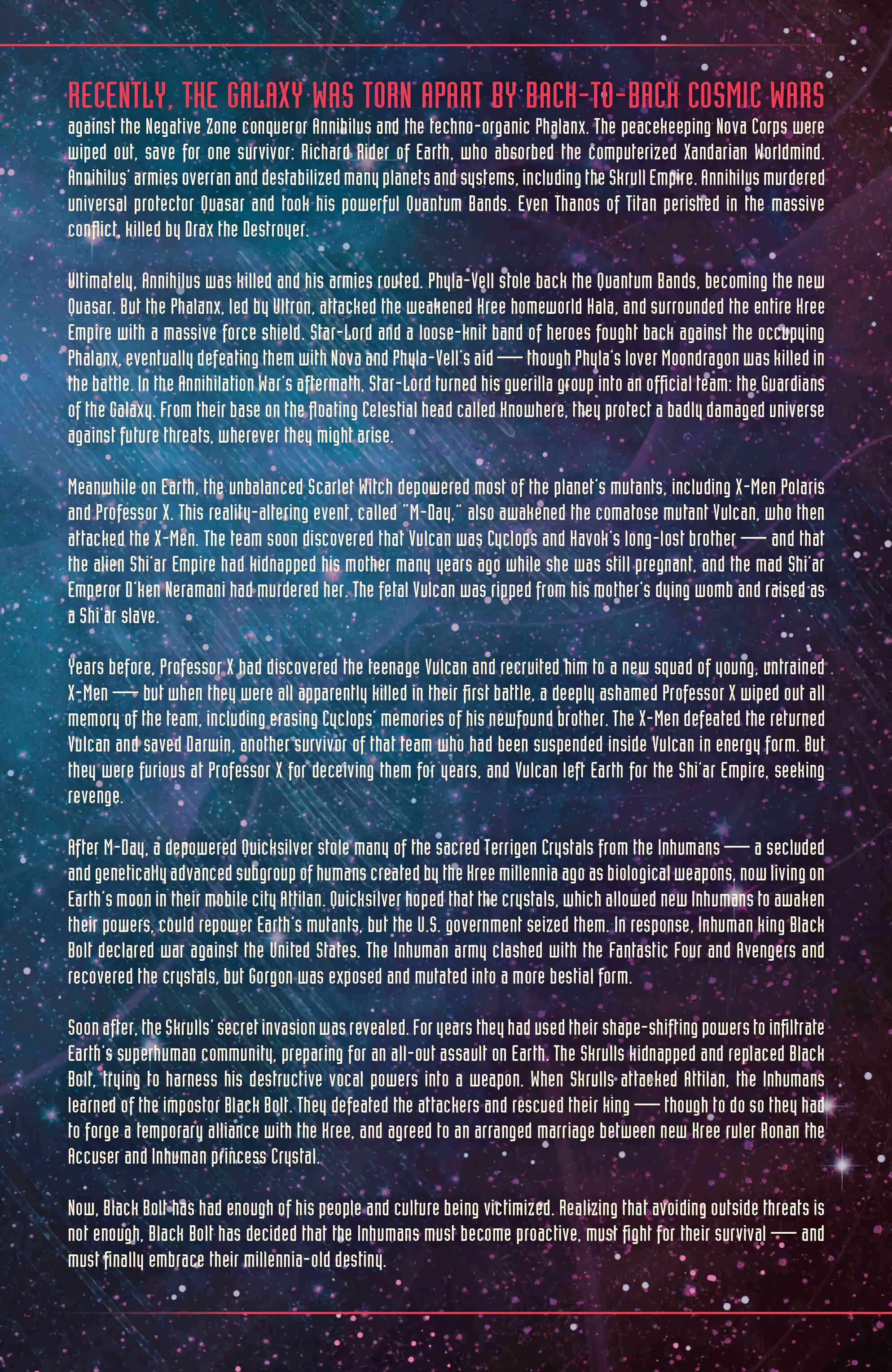 War of Kings Omnibus (2023): Chapter 1 - Page 6