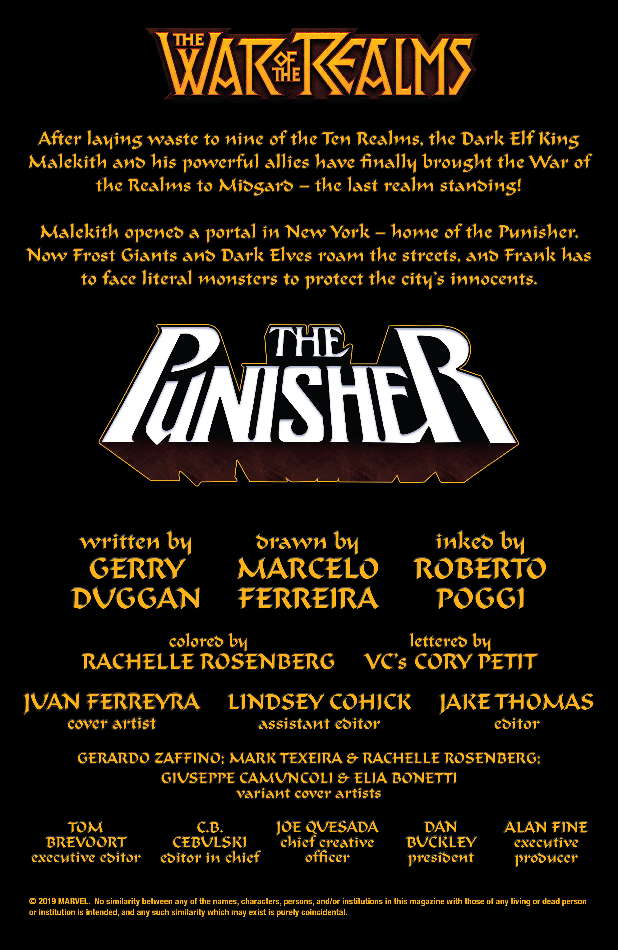 War Of The Realms: Punisher (2019-): Chapter 1 - Page 2