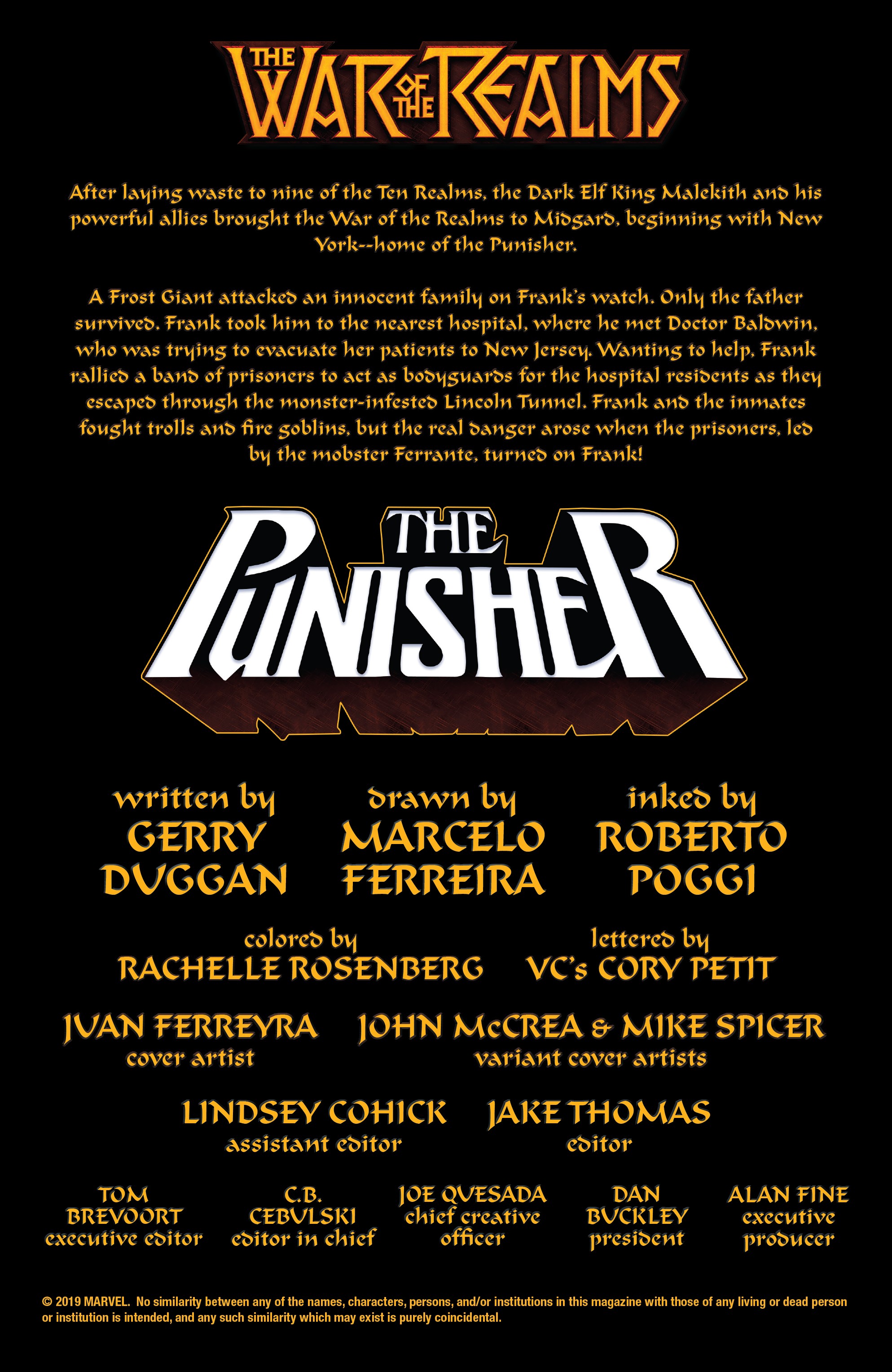 War Of The Realms: Punisher (2019-): Chapter 3 - Page 2