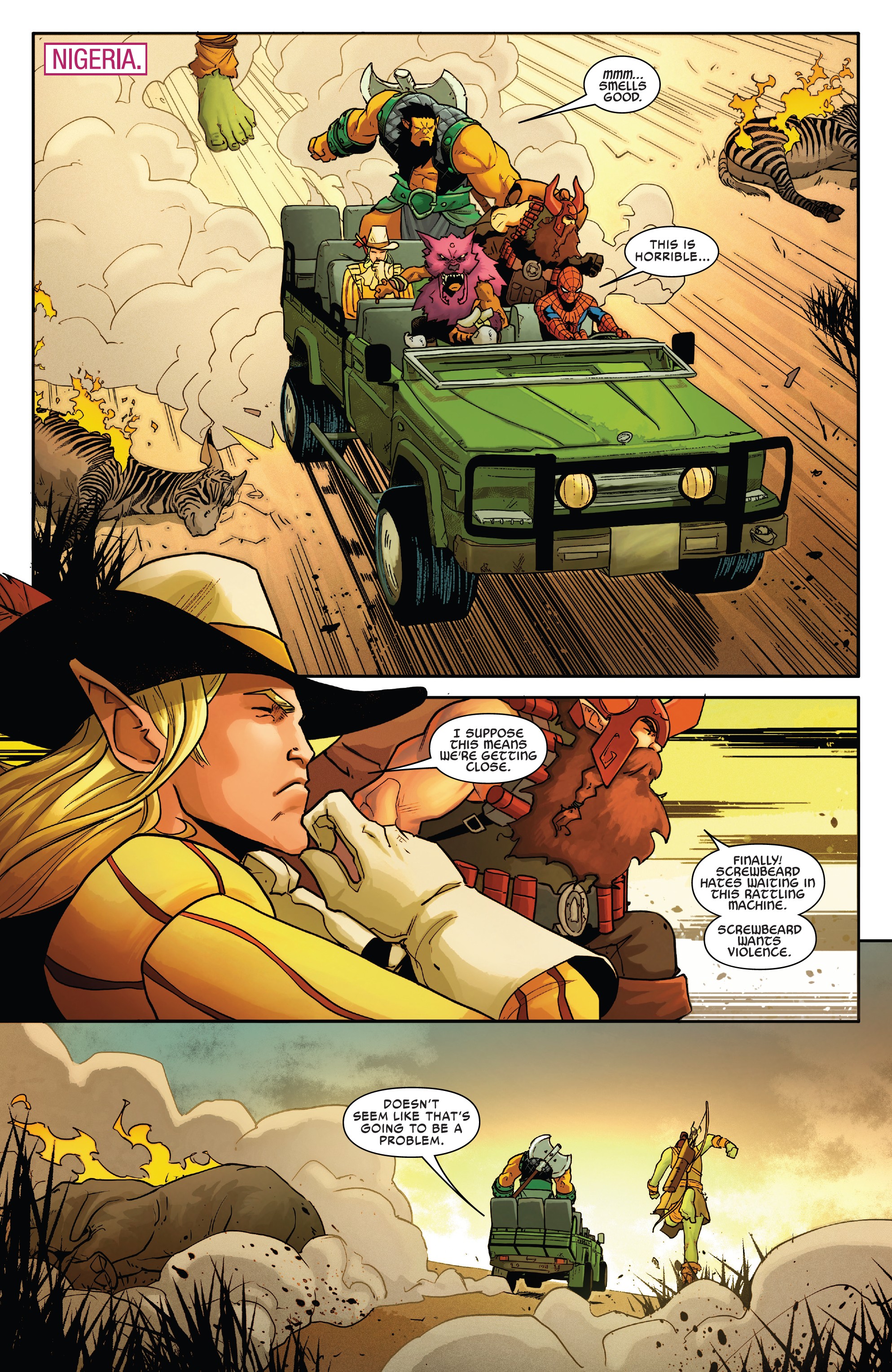 War Of The Realms: Spider-Man & The League Of Realms (2019-): Chapter 1 - Page 4
