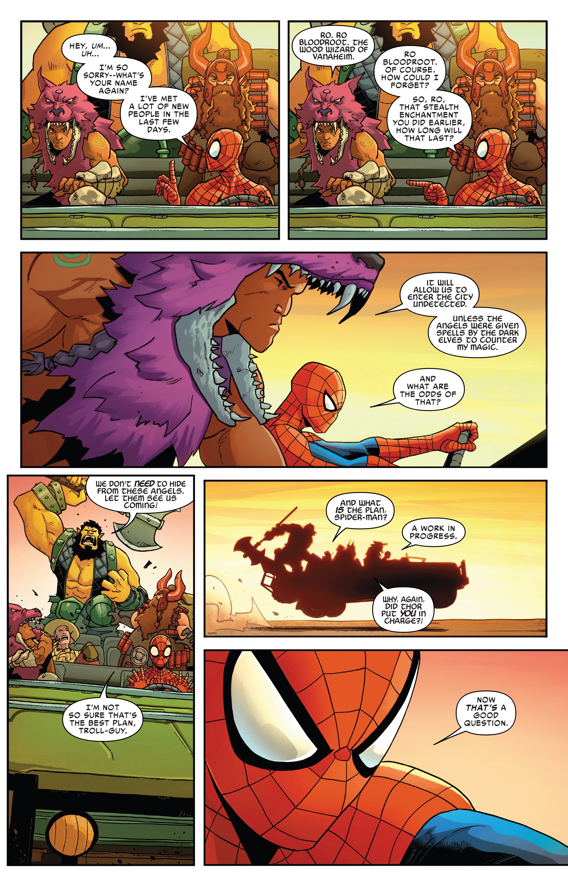 War Of The Realms: Spider-Man & The League Of Realms (2019-): Chapter 1 - Page 5