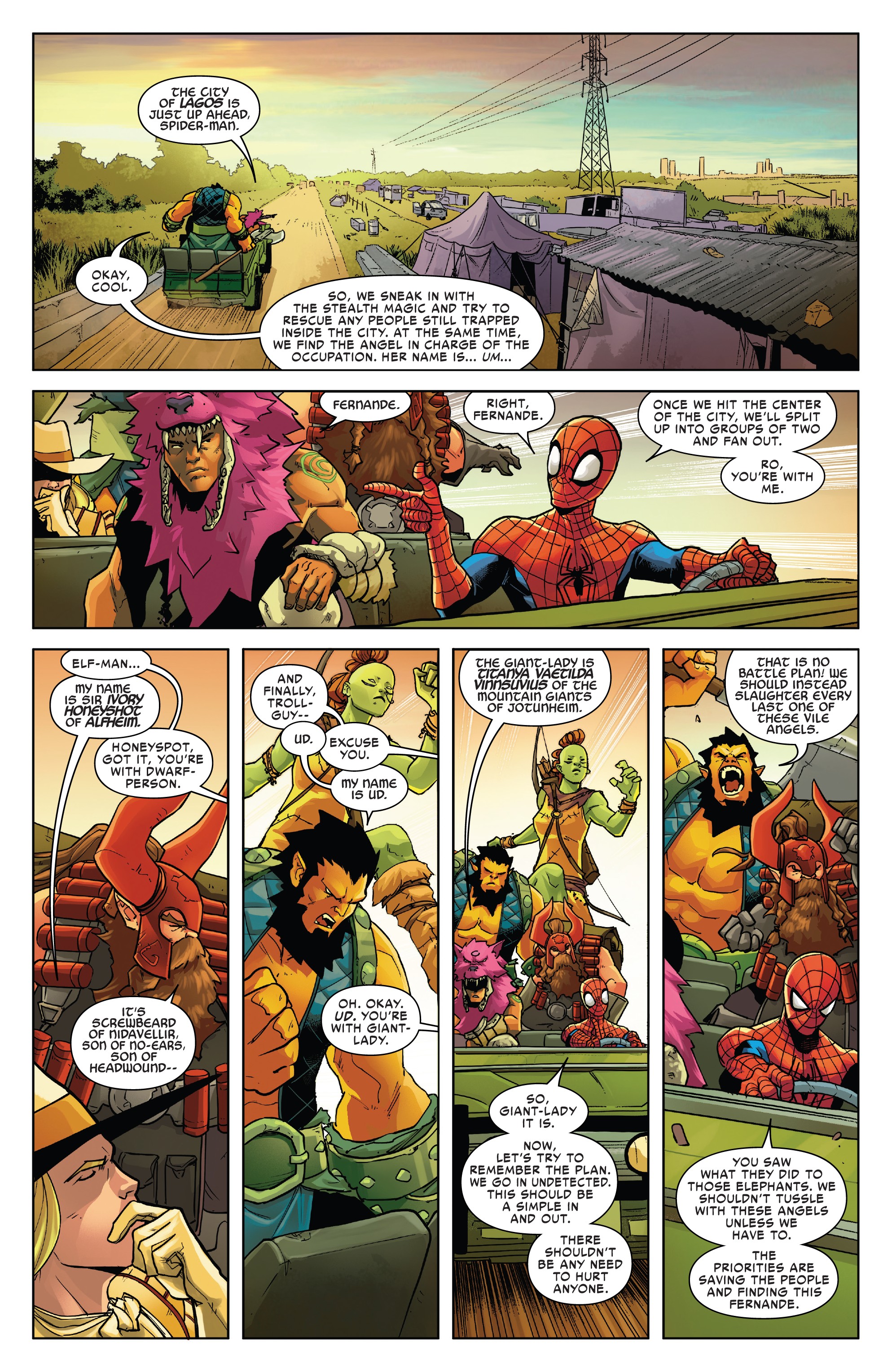 War Of The Realms: Spider-Man & The League Of Realms (2019-): Chapter 1 - Page 7
