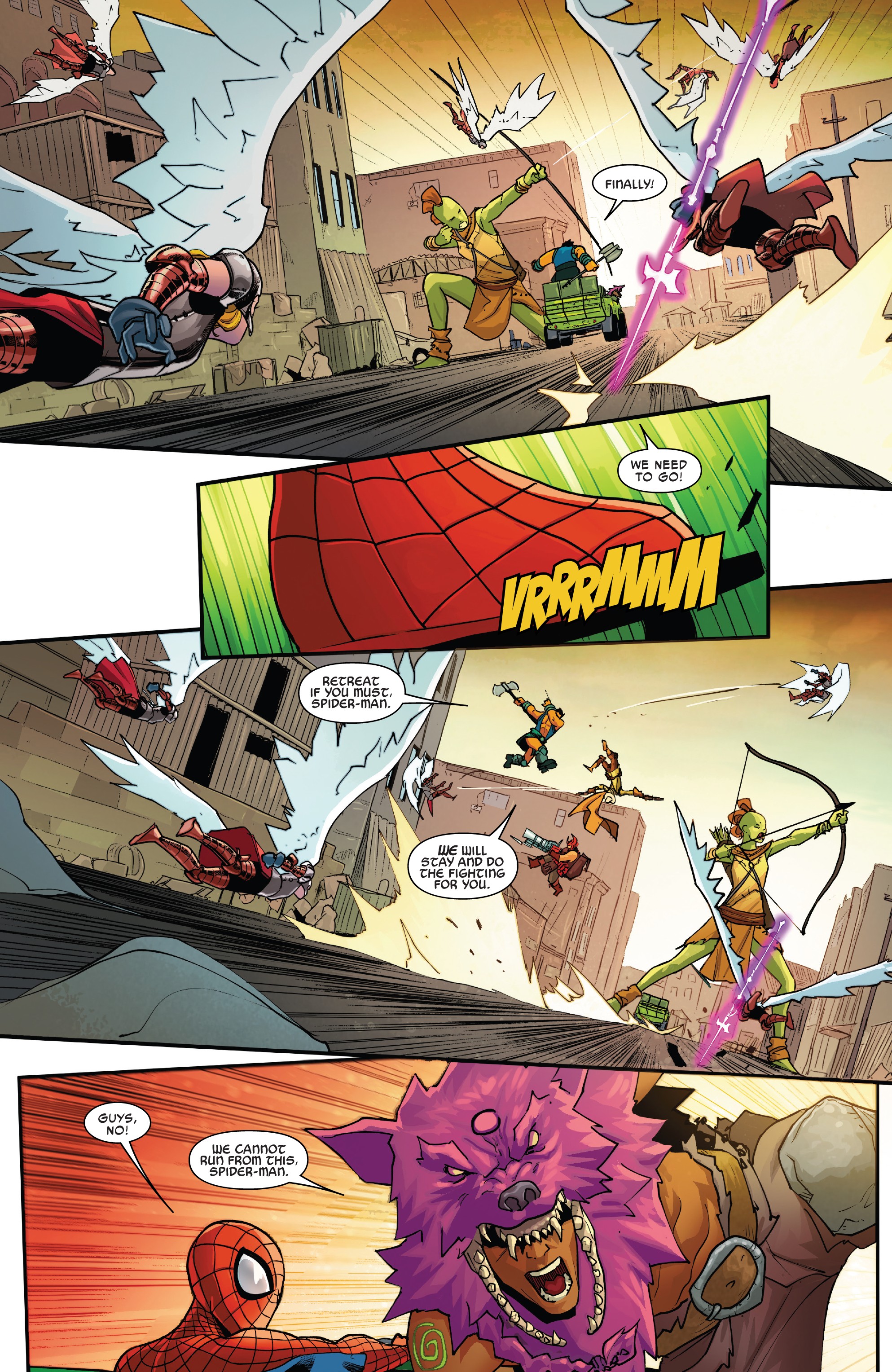 War Of The Realms: Spider-Man & The League Of Realms (2019-): Chapter 1 - Page 12