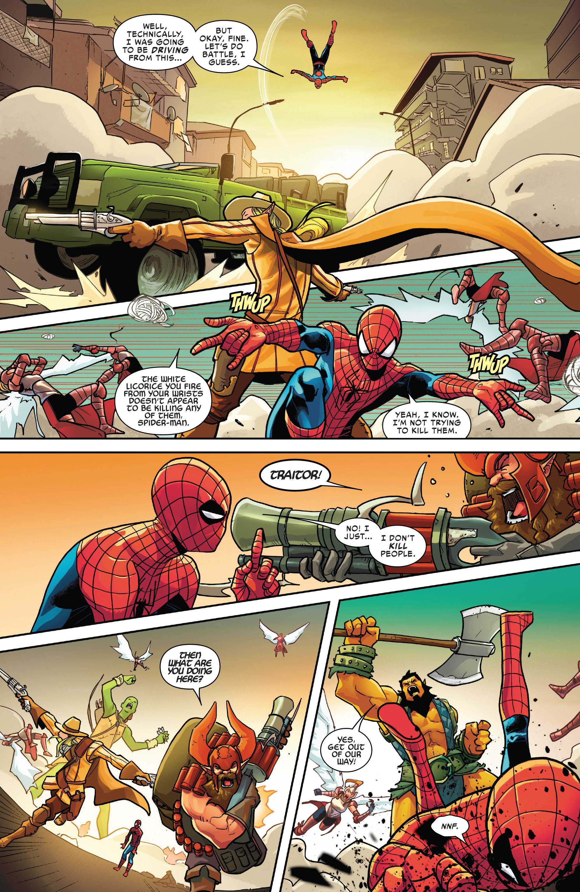 War Of The Realms: Spider-Man & The League Of Realms (2019-): Chapter 1 - Page 13