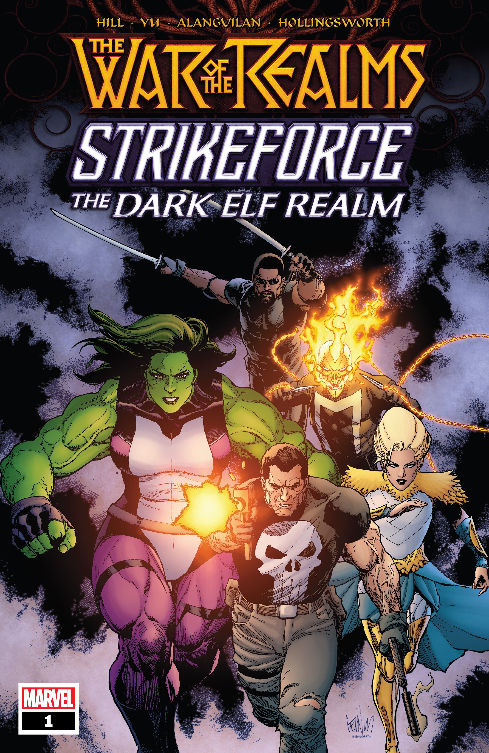 War Of The Realms Strikeforce: The Dark Elf Realm (2019): Chapter 1 - Page 1