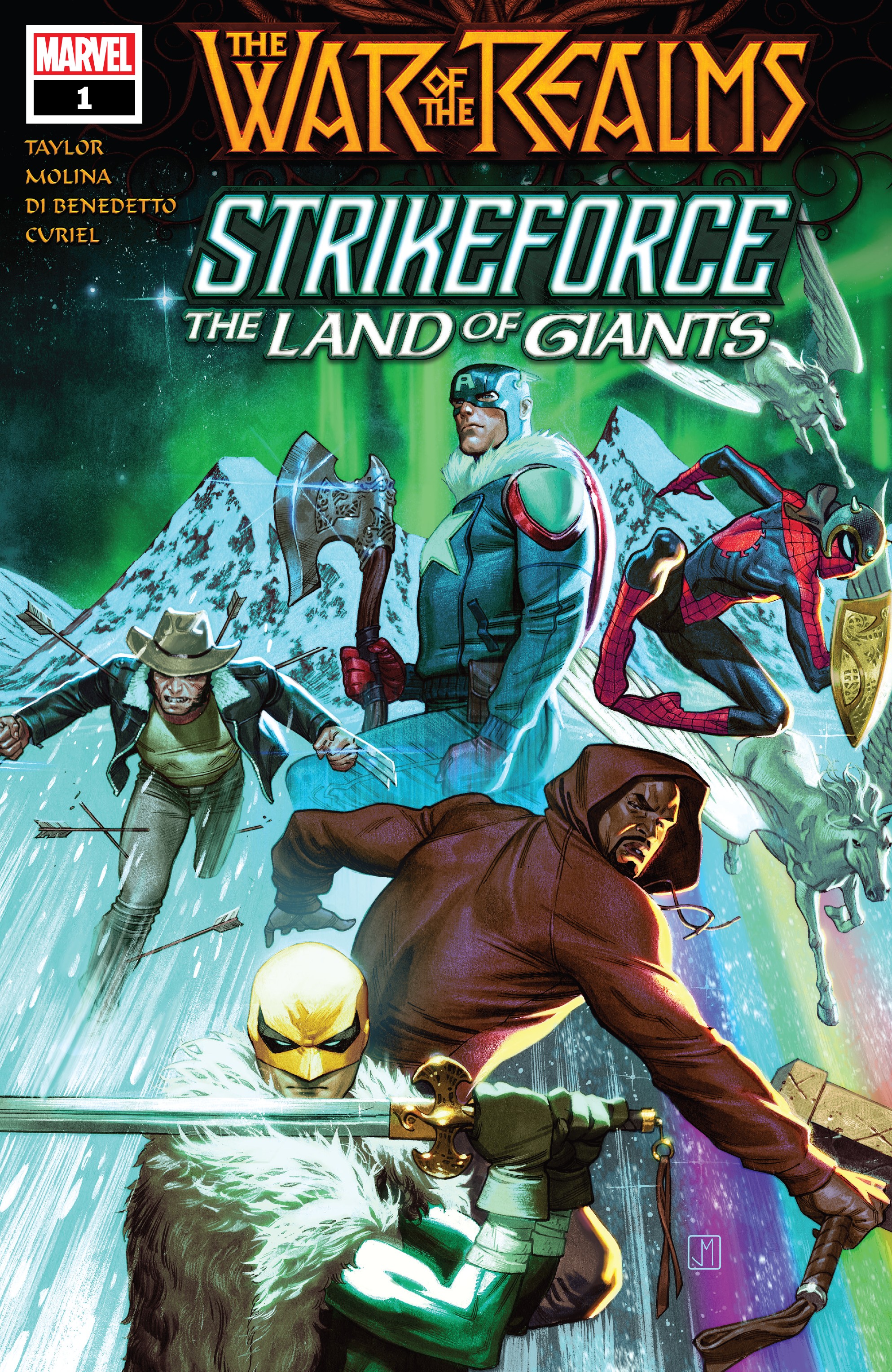 War Of The Realms Strikeforce: The Land Of Giants (2019): Chapter 1 - Page 1