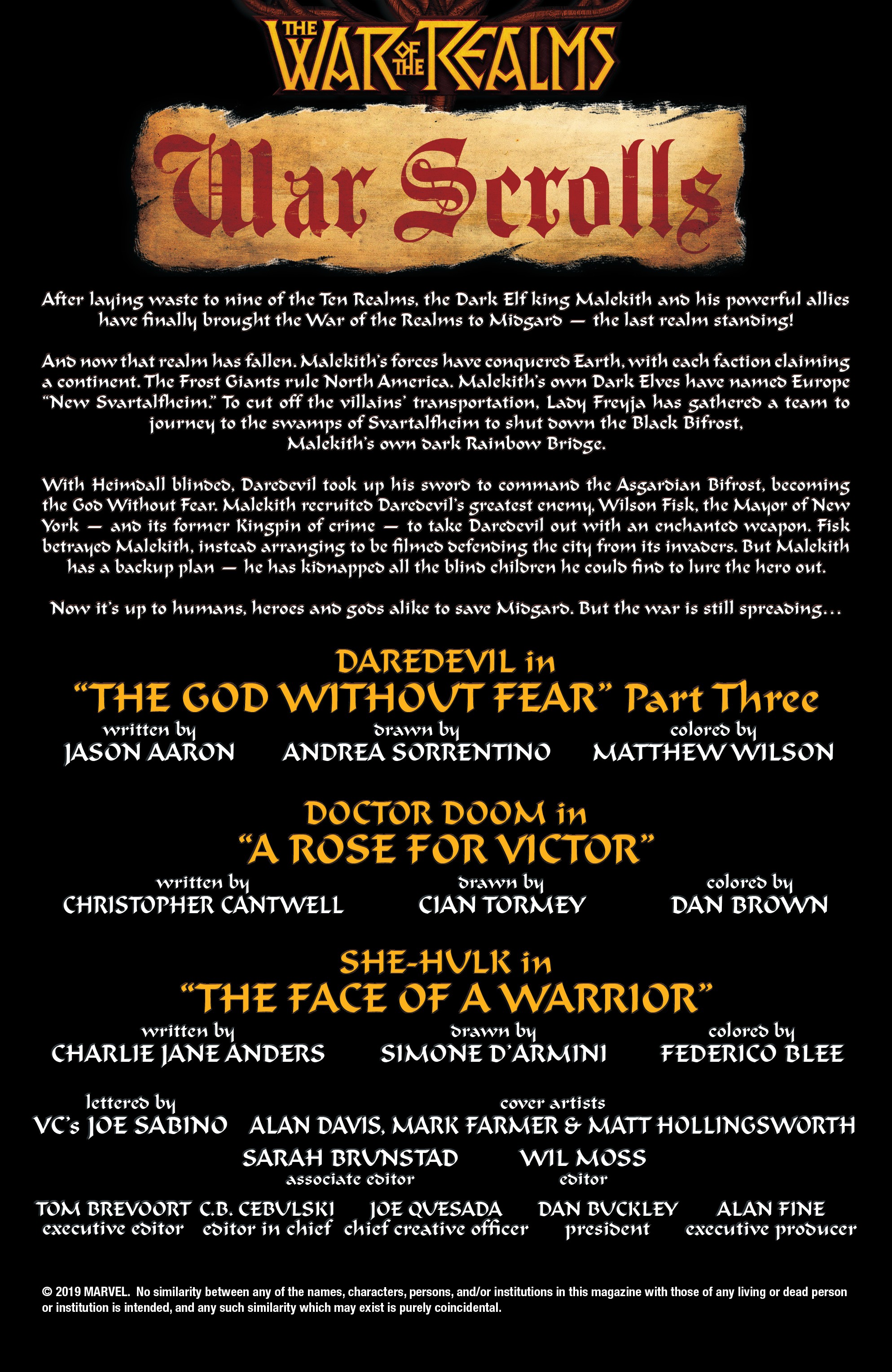 War Of The Realms: War Scrolls (2019-): Chapter 3 - Page 2