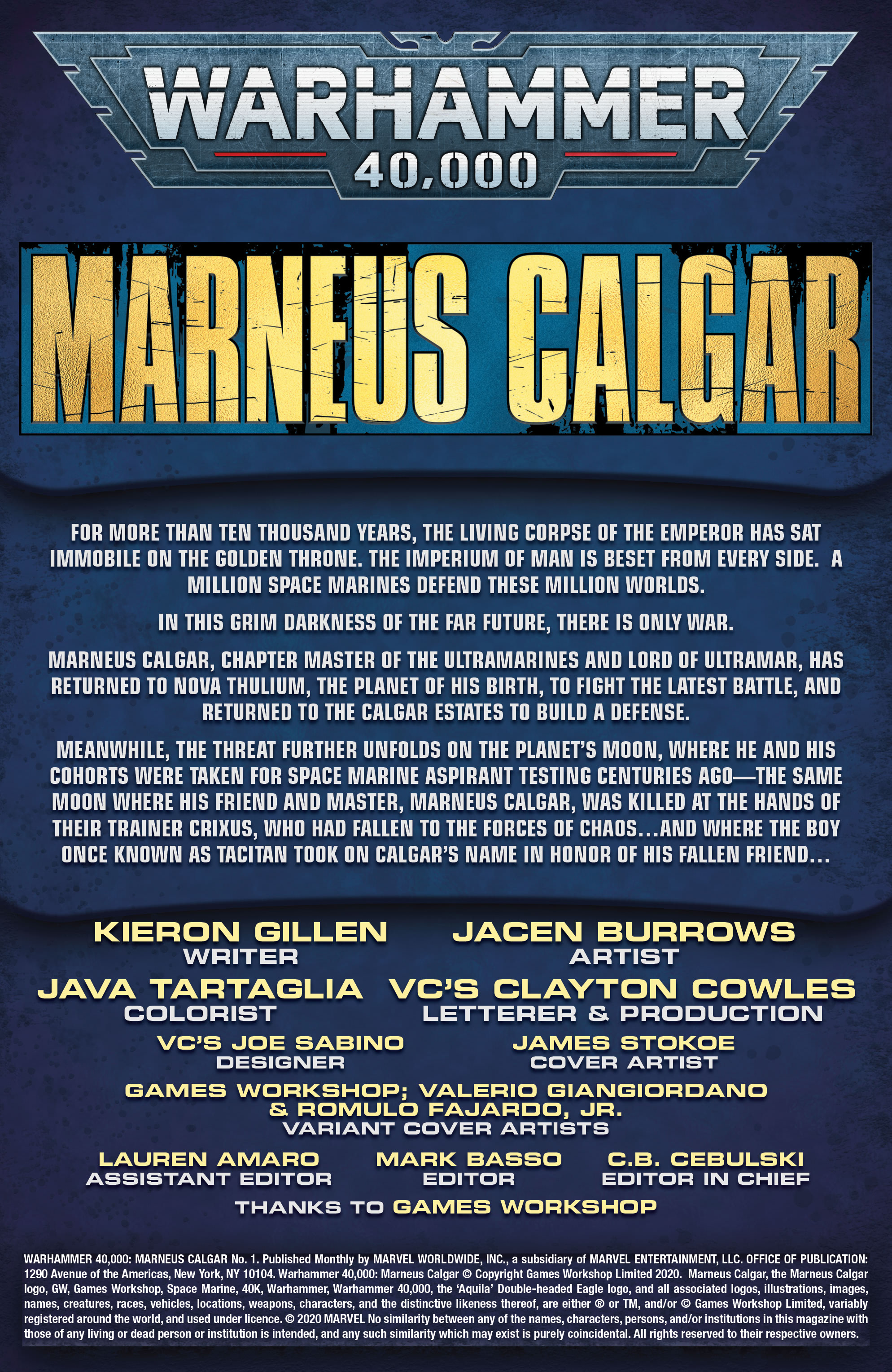 Warhammer 40,000: Marneus Calgar (2020-): Chapter 3 - Page 2