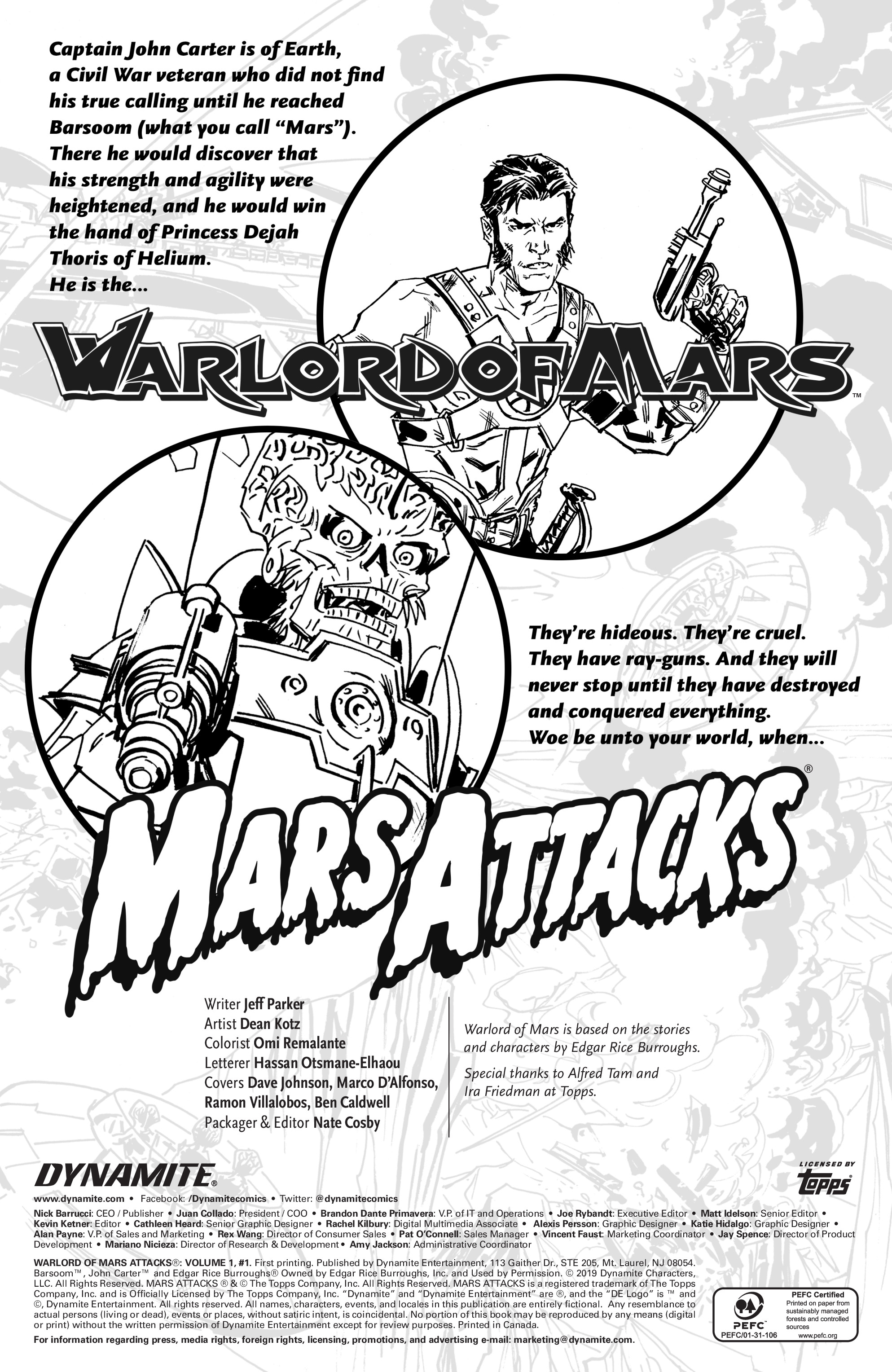 Warlord of Mars Attacks (2019-): Chapter 1 - Page 5