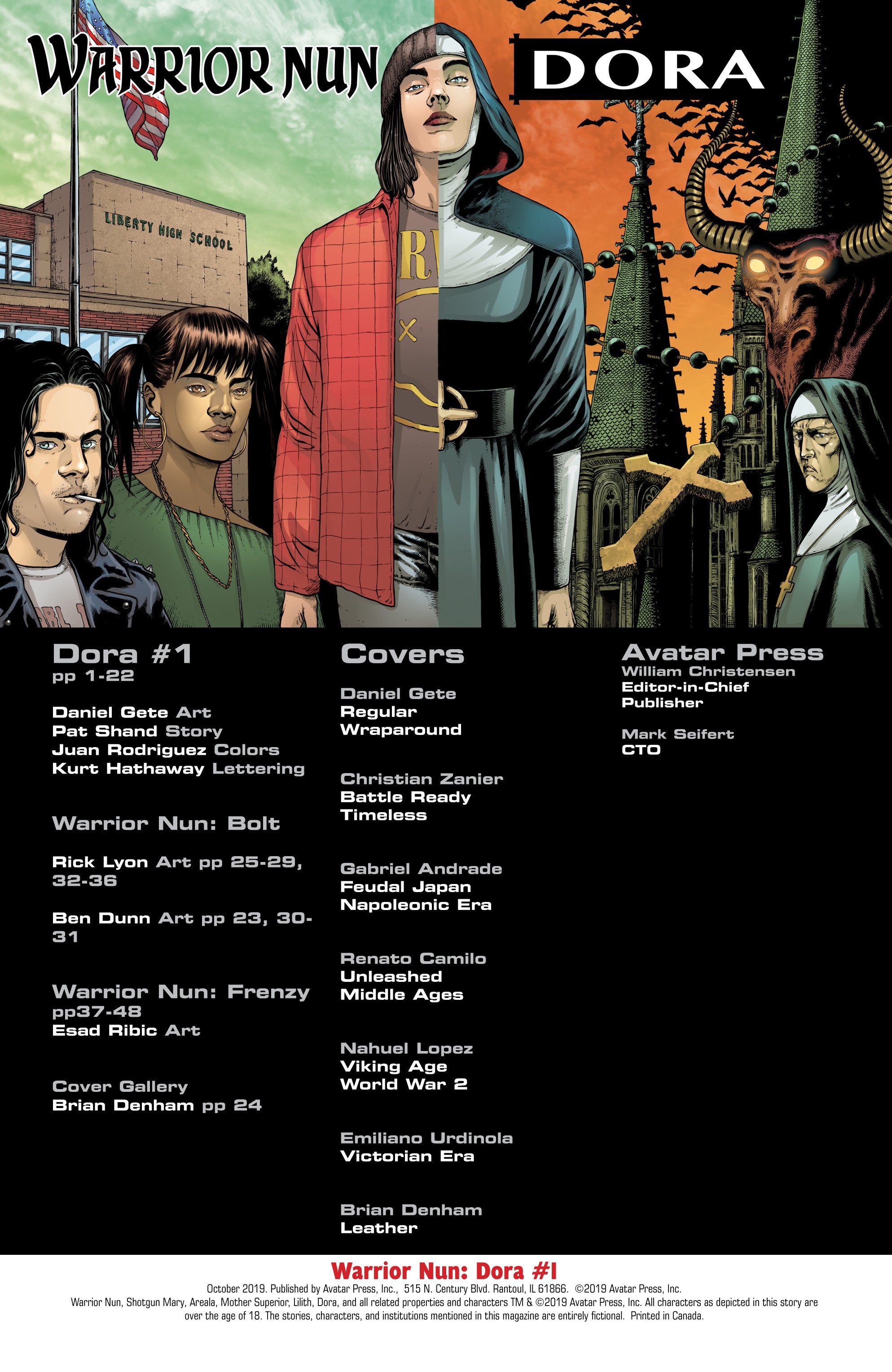 Warrior Nun: Dora (2019-): Chapter 1 - Page 2