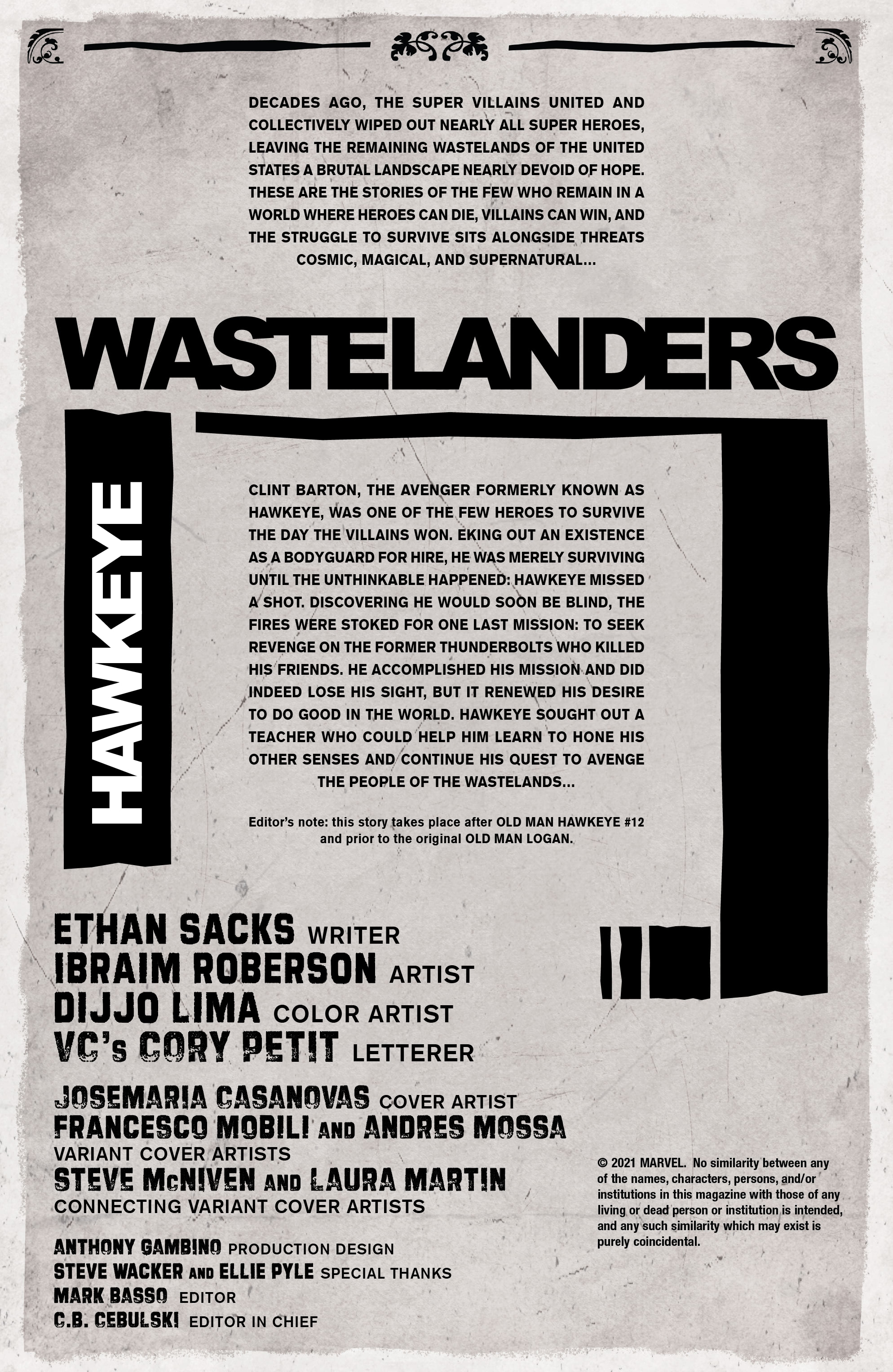 Wastelanders: Hawkeye (2021): Chapter 1 - Page 2