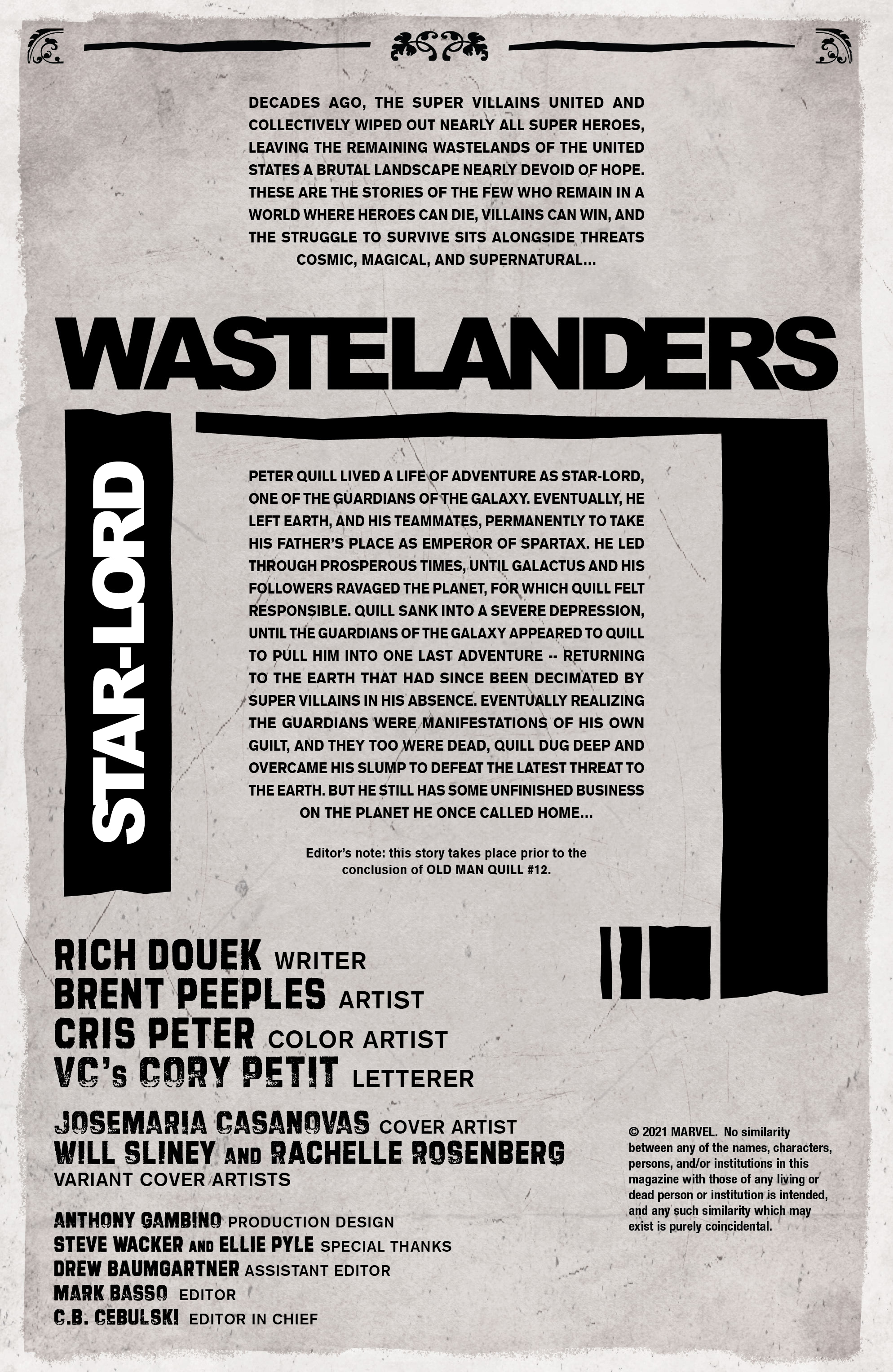 Wastelanders: Star-Lord (2021): Chapter 1 - Page 2