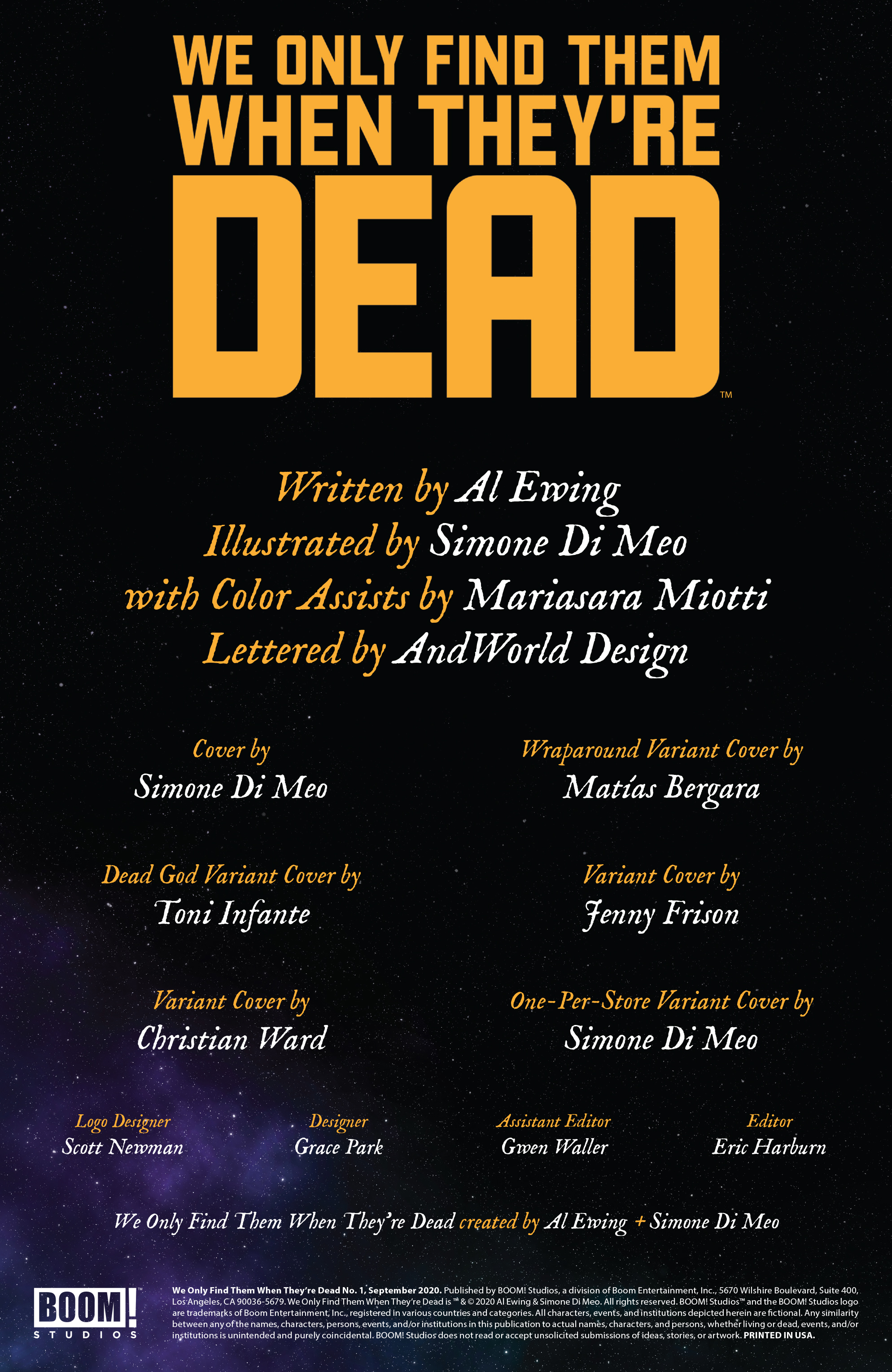 We Only Find Them When They're Dead (2020-): Chapter 1 - Page 2