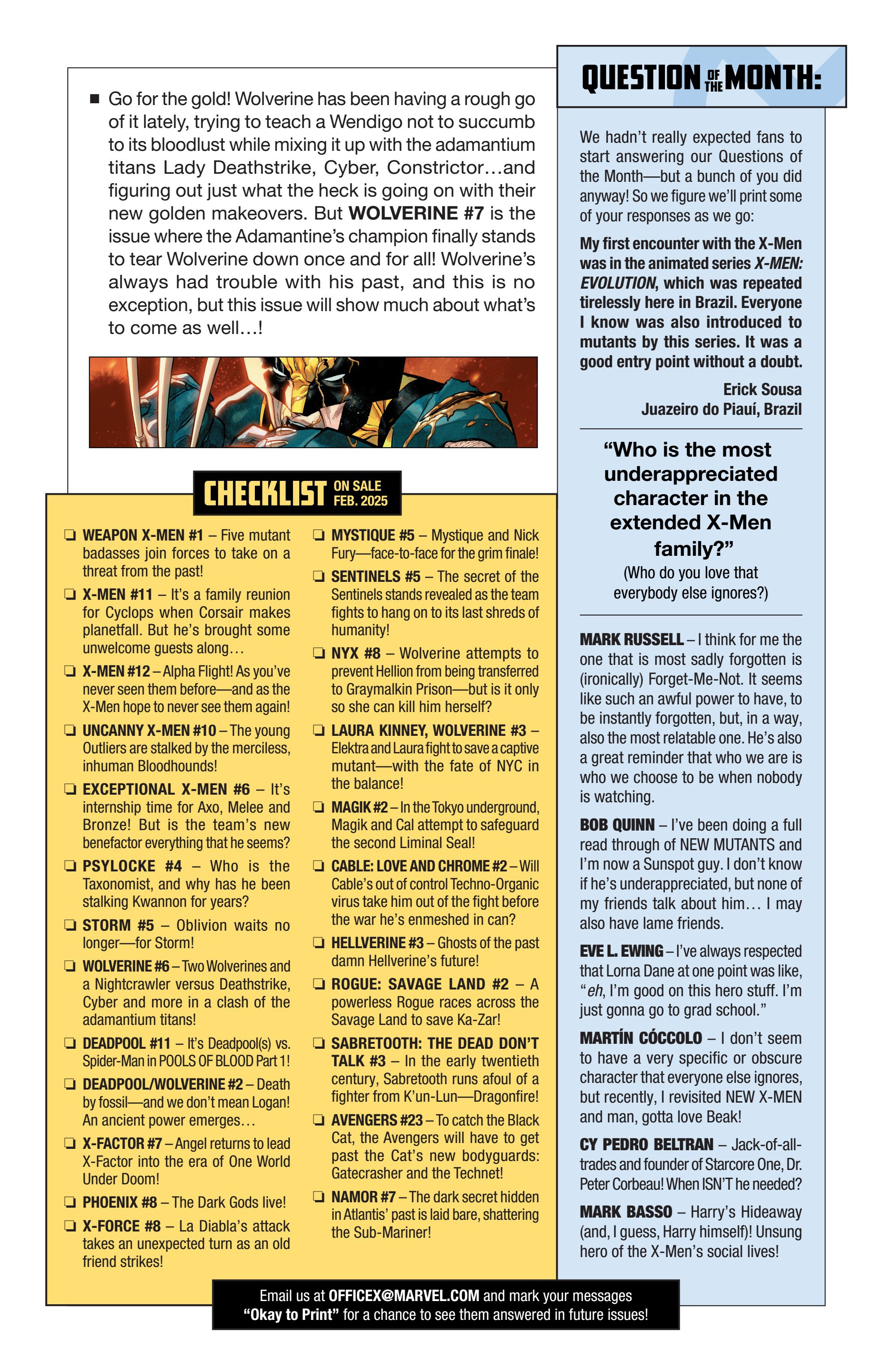 Weapon X-Men (2025-): Chapter 1 - Page 30