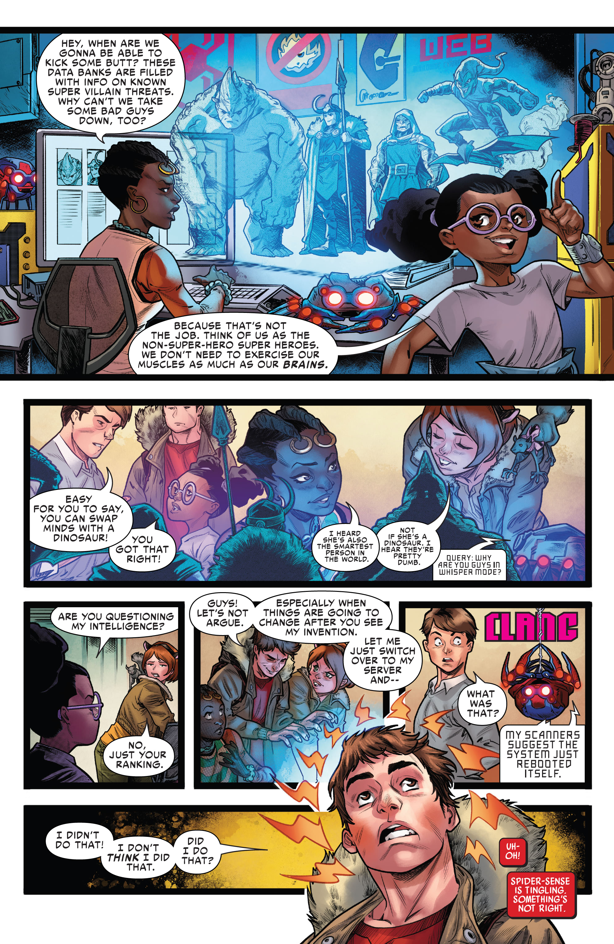 W.E.B. Of Spider-Man (2020-): Chapter 1 - Page 12