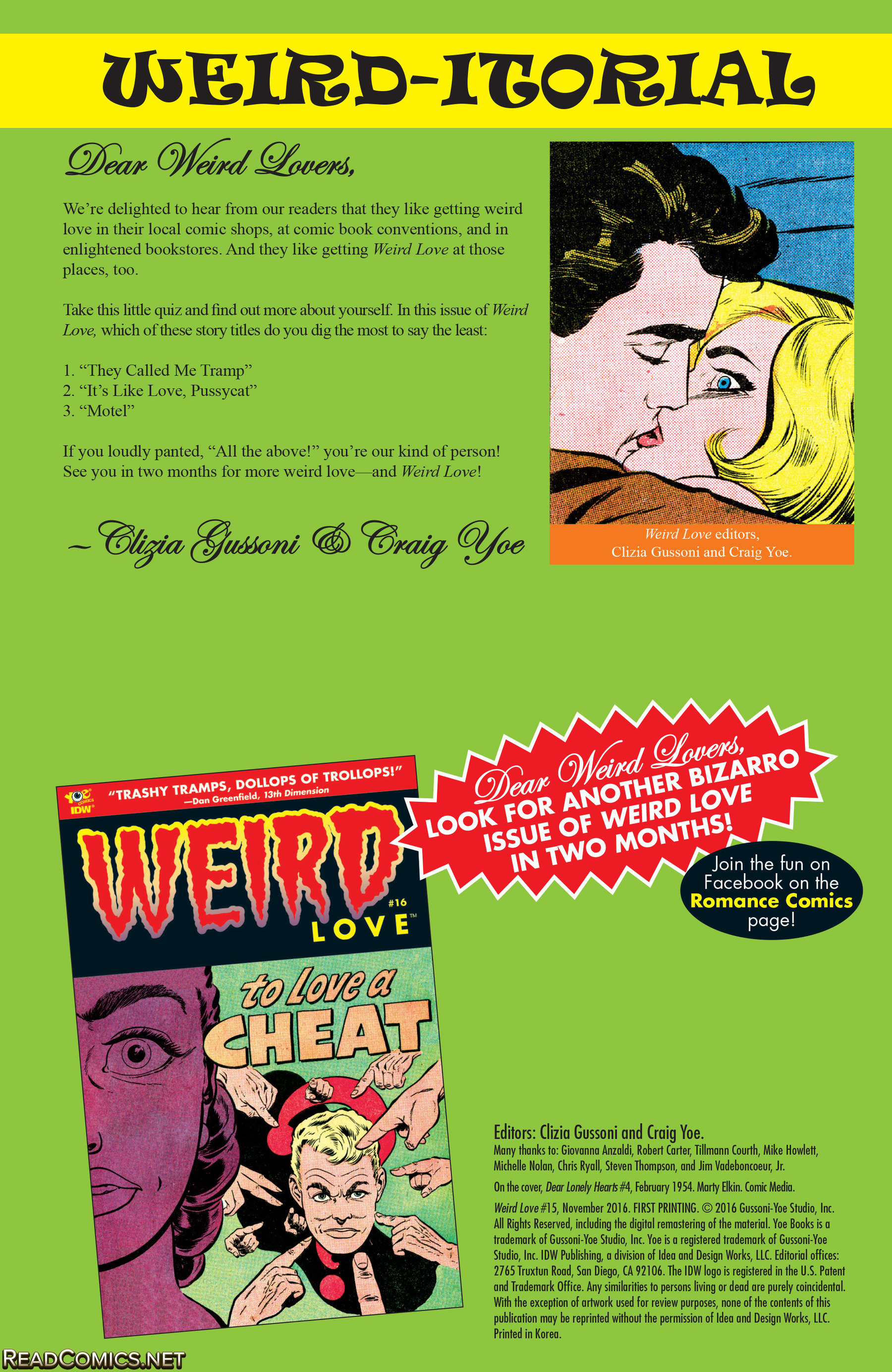 WEIRD Love (2014-): Chapter 15 - Page 2