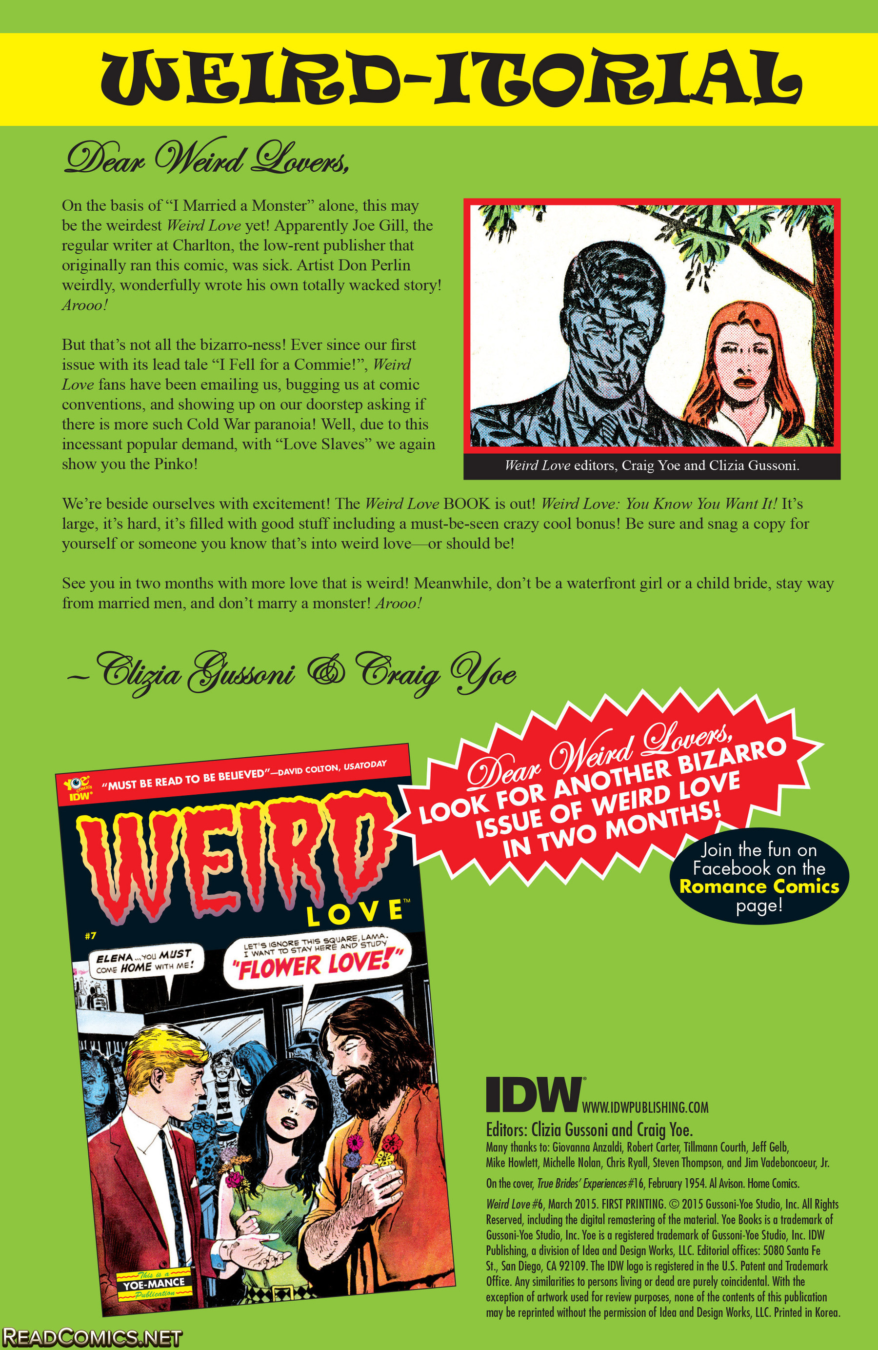 WEIRD Love (2014-): Chapter 6 - Page 2