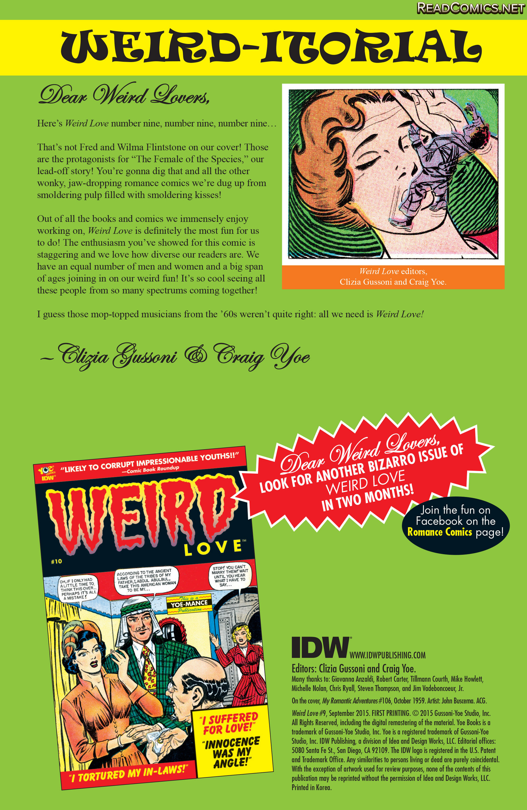 WEIRD Love (2014-): Chapter 9 - Page 2