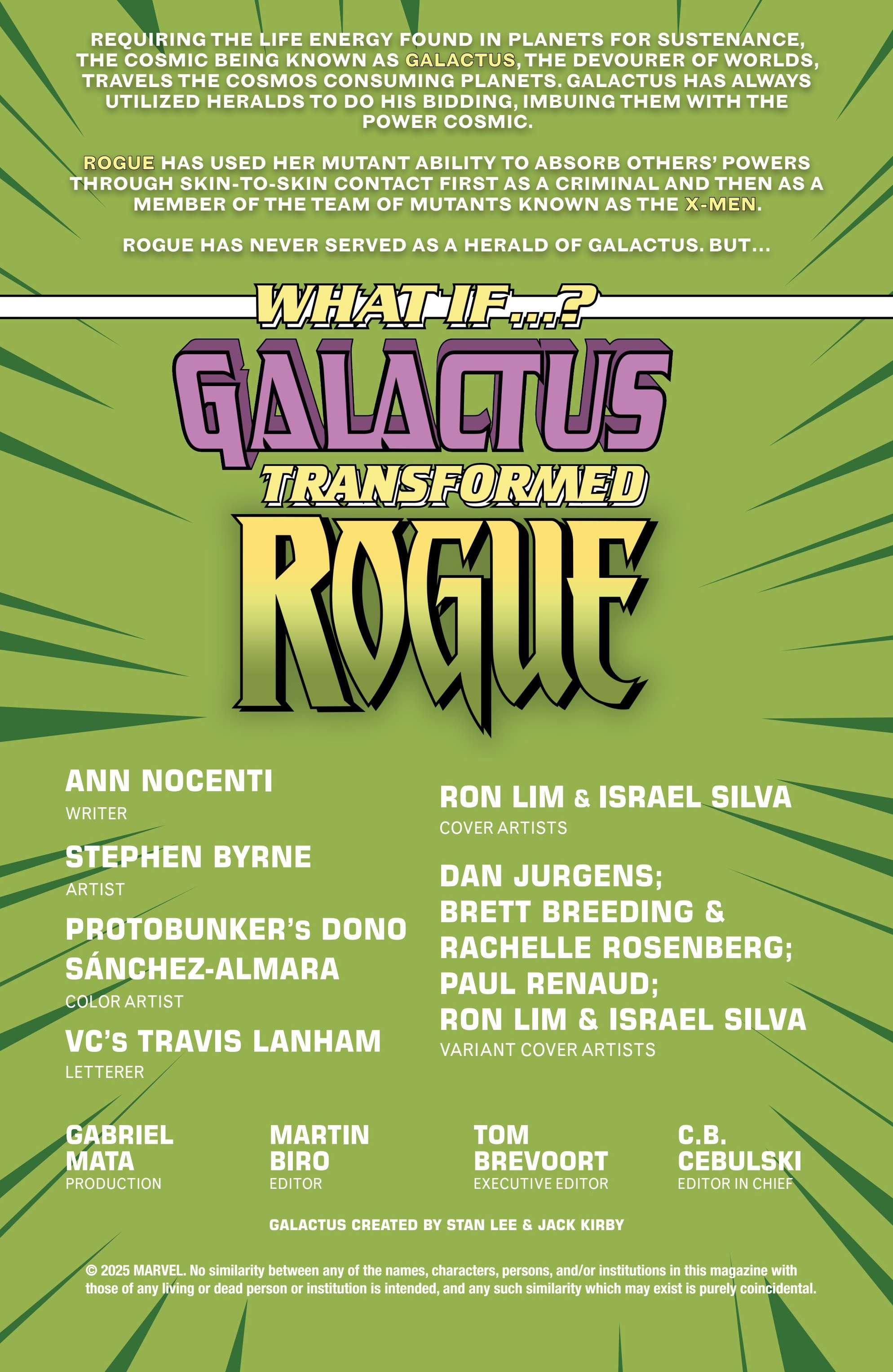 What If...? Galactus Transformed Rogue? (2025-): Chapter 1 - Page 3