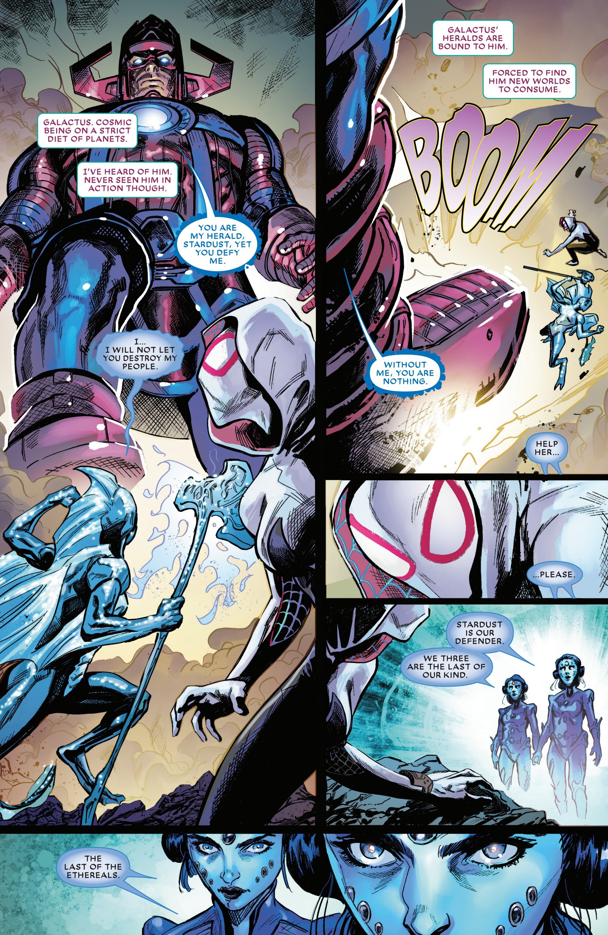 What If...? Galactus Transformed Spider-Gwen? (2025): Chapter 1 - Page 4