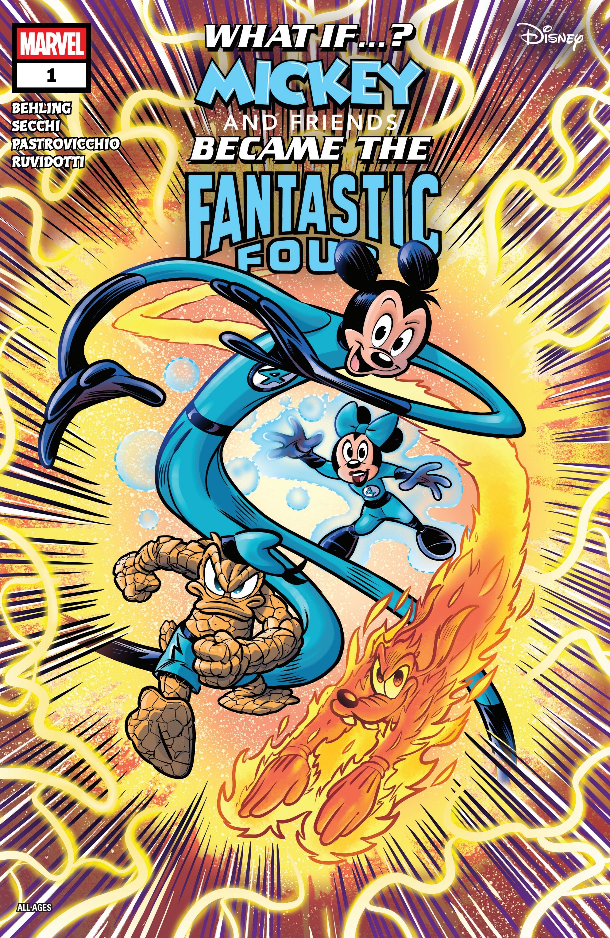 What If...? Mickey & Friends Became The Fantastic Four (2025): Chapter 1 - Page 1