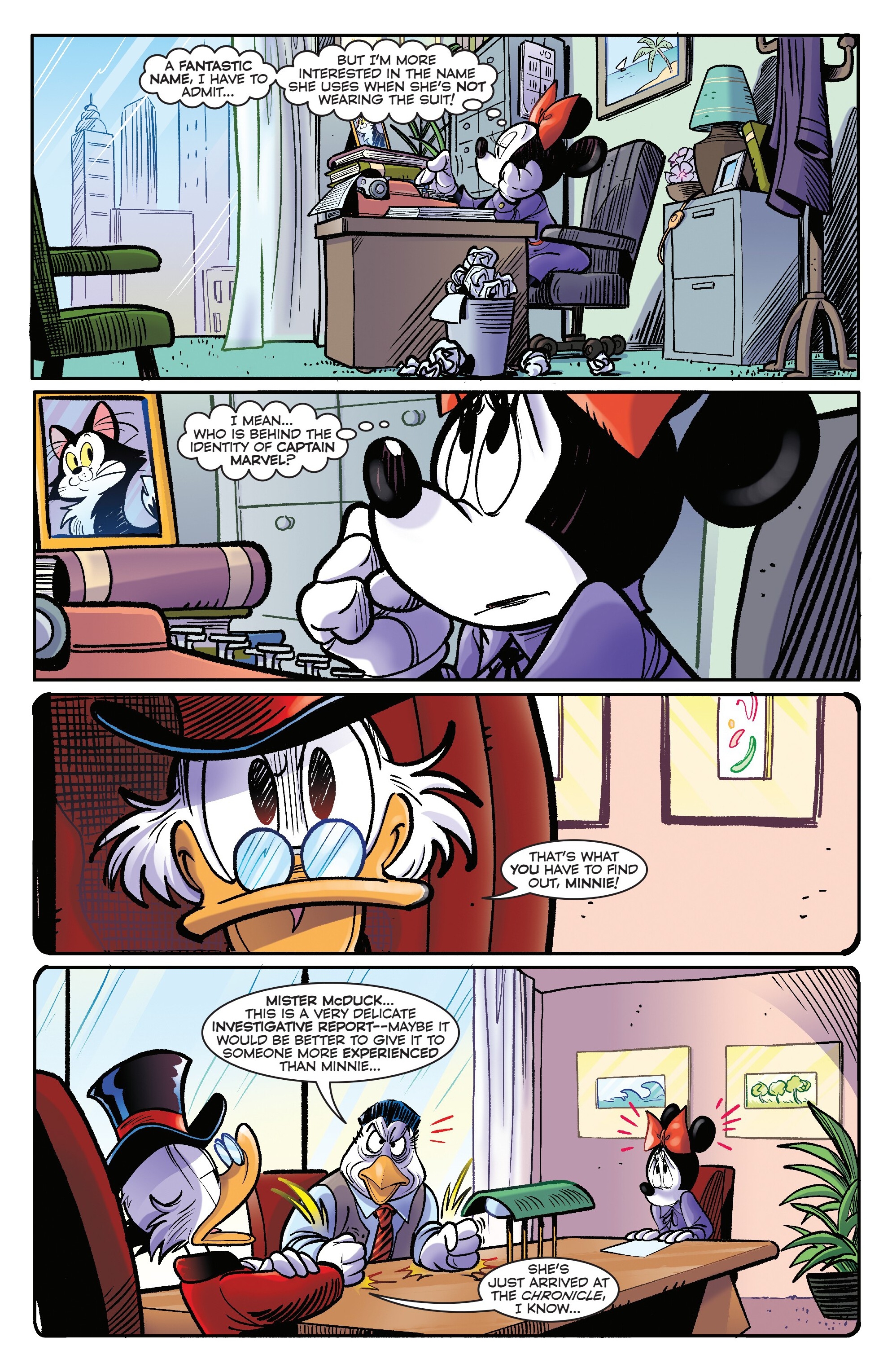 What If...? Minnie Became Captain Marvel (2024-): Chapter 1 - Page 4