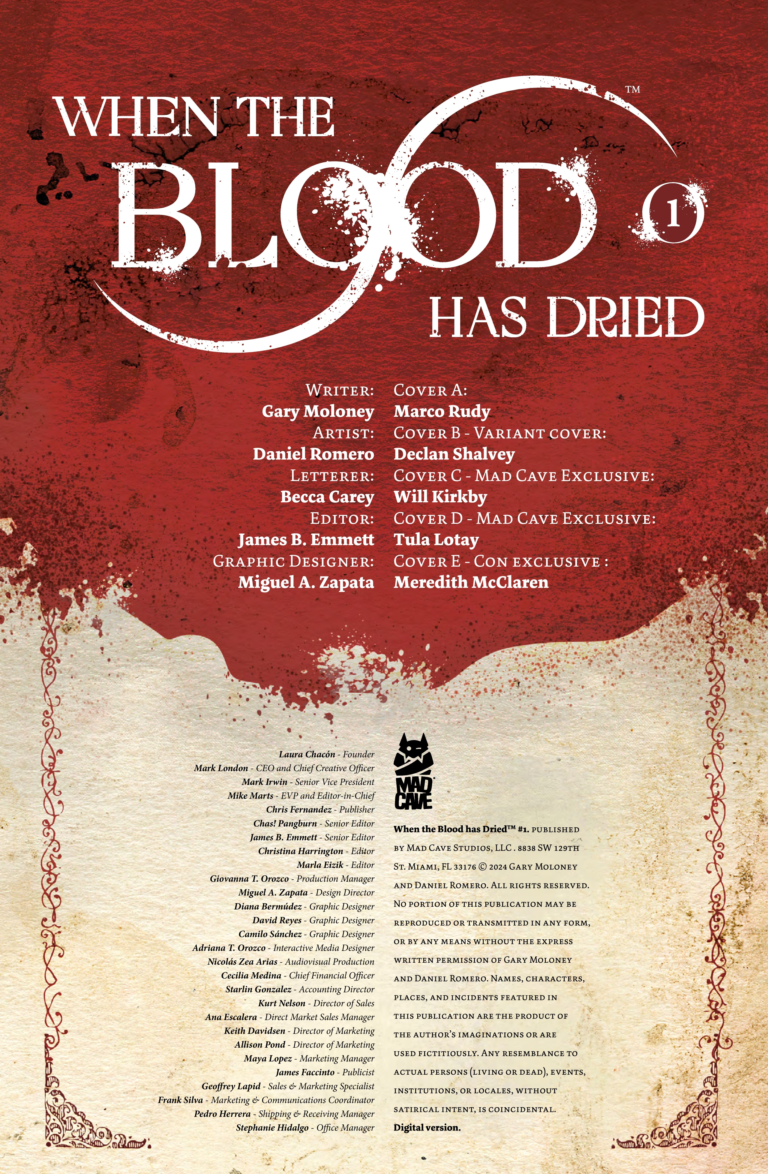 When The Blood Has Dried (2024-): Chapter 1 - Page 2