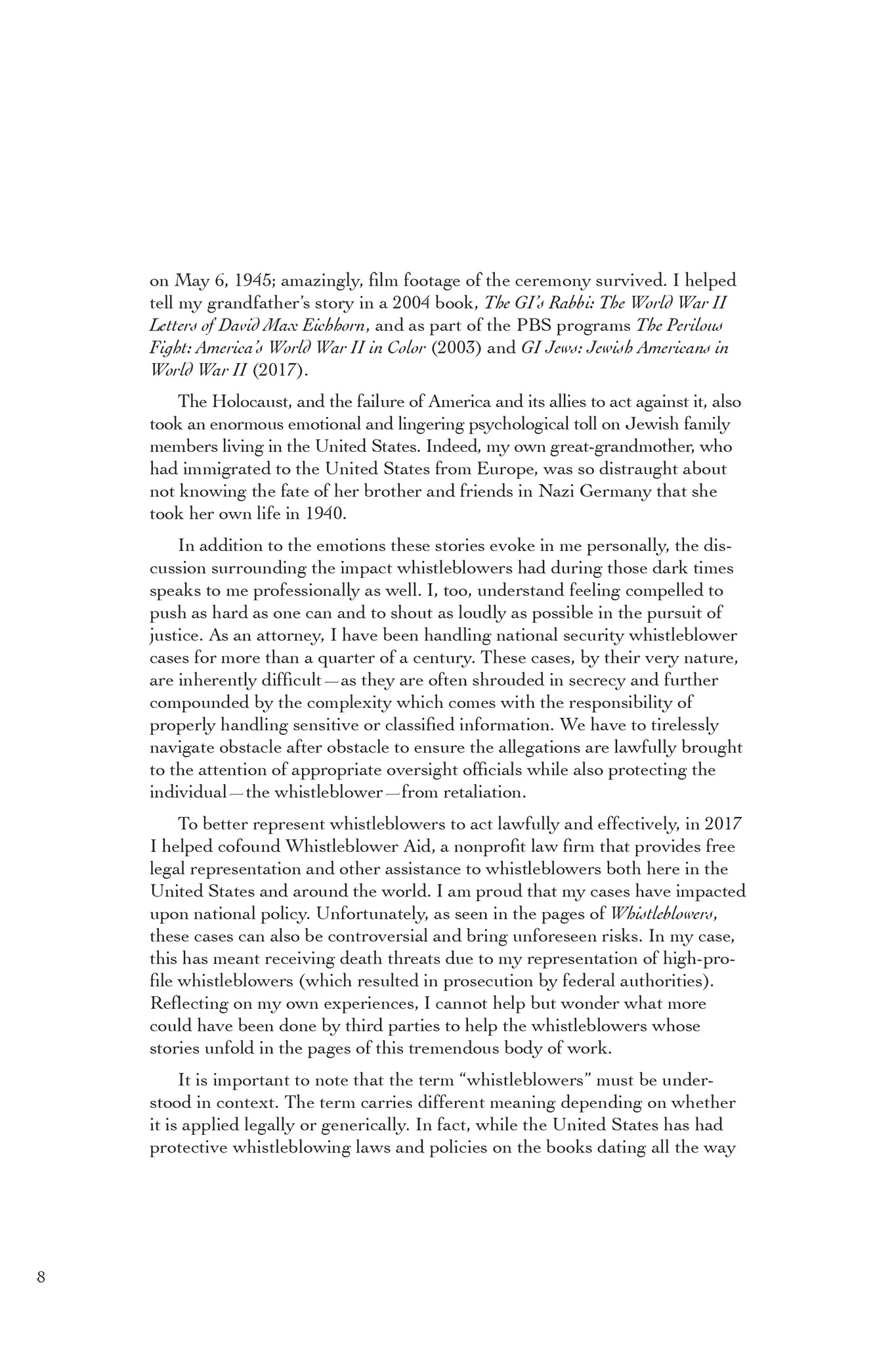 Whistleblowers: Four Who Fought to Expose the Holocaust to America (2024): Chapter TP - Page 7