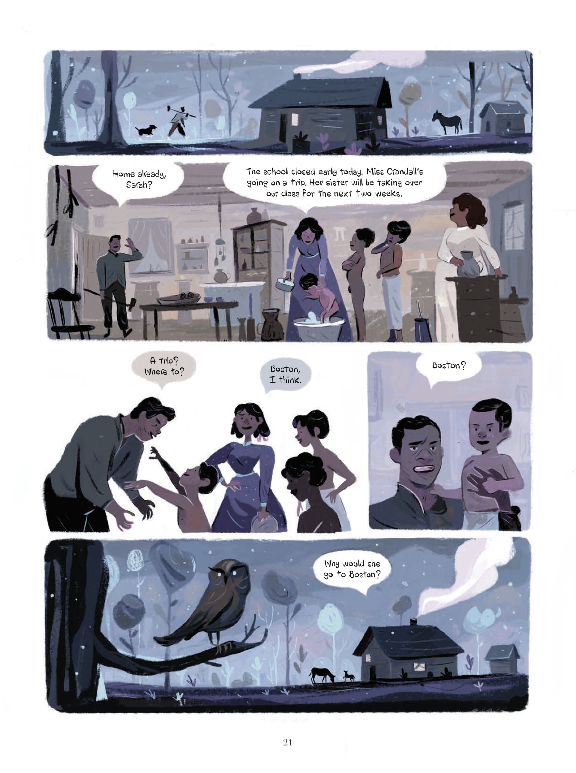 White All Around (2021): Chapter 1 - Page 21