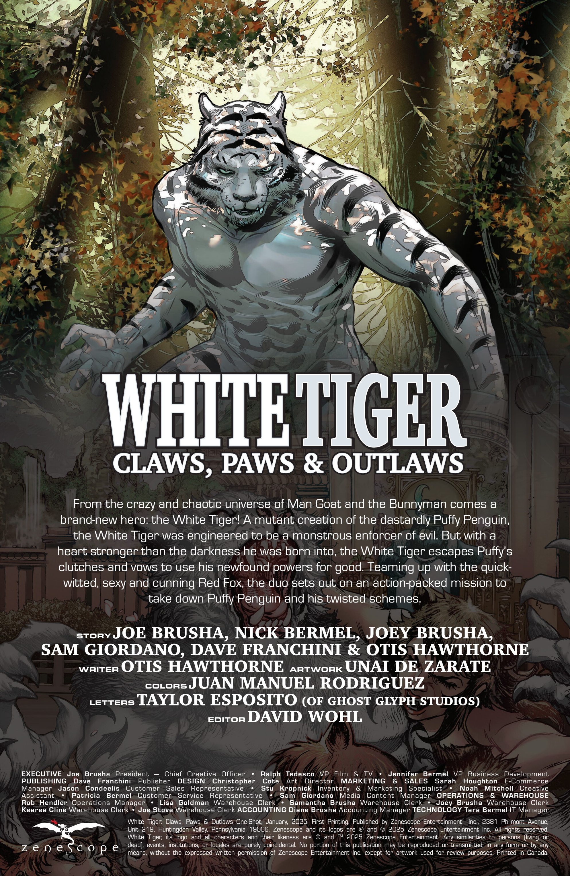 White Tiger: Claws, Paws & Outlaws (2025): Chapter 1 - Page 2