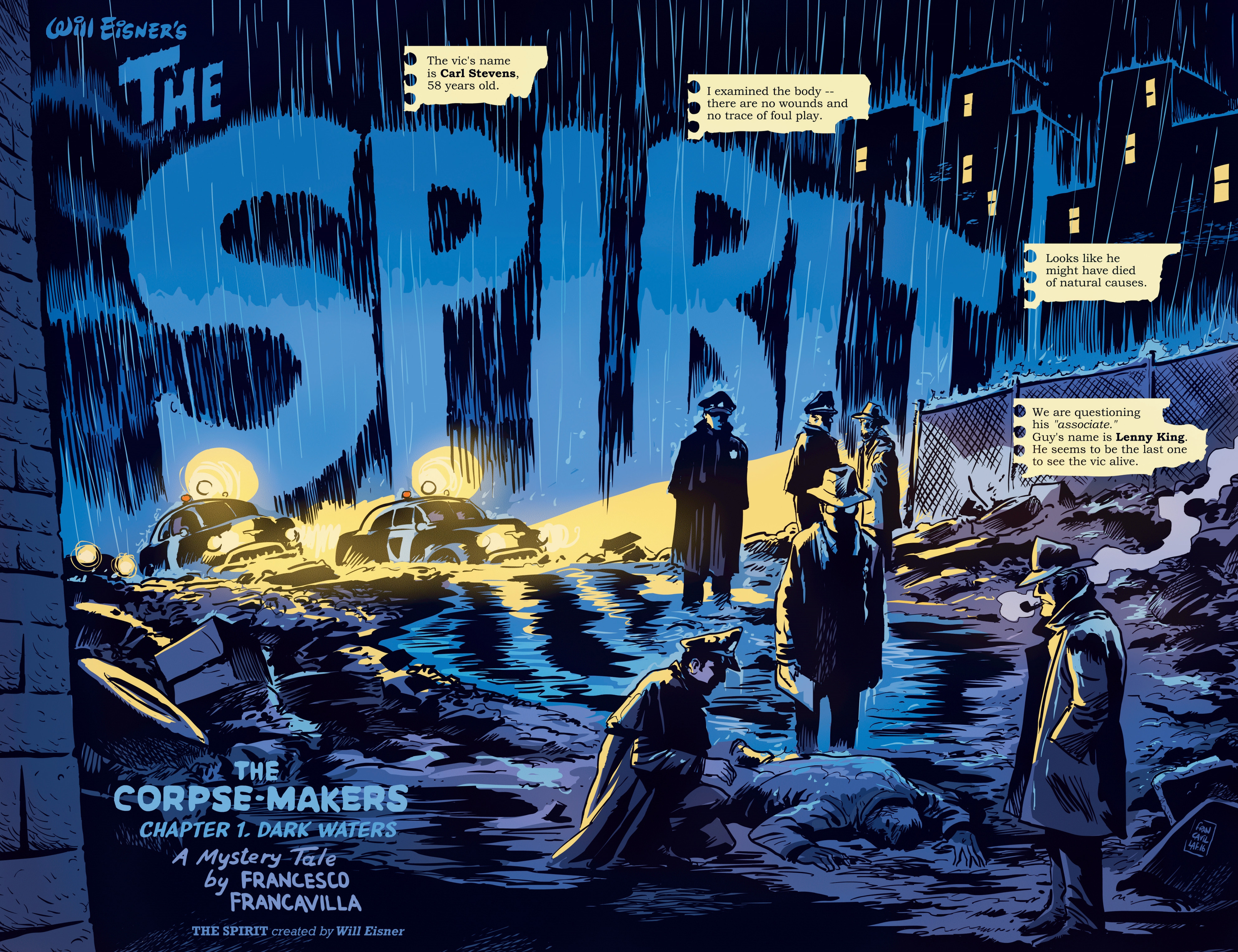 Will Eisner's The Spirit: The Corpse-Makers (2017): Chapter 1 - Page 6