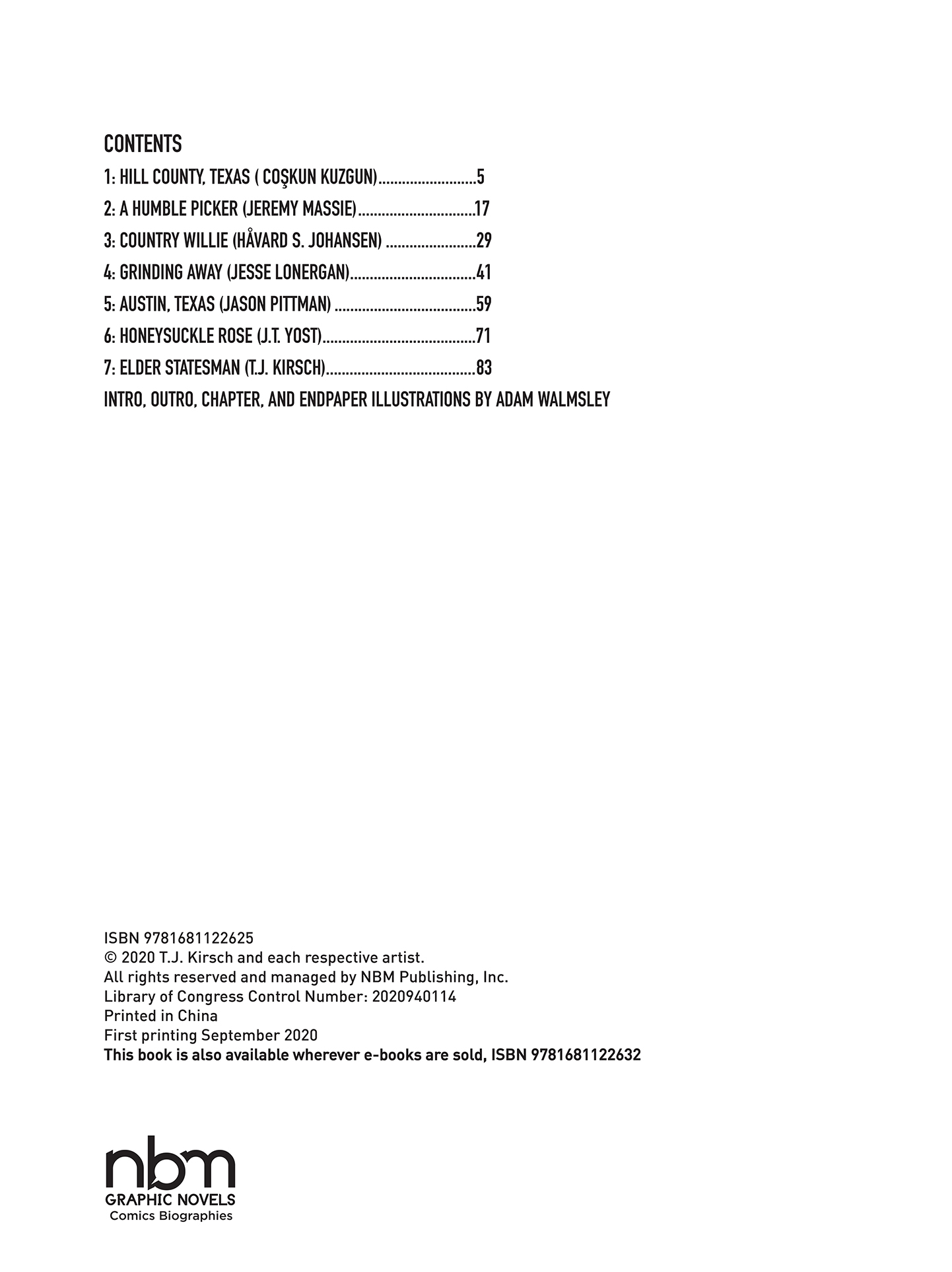 Willie Nelson: A Graphic History: Chapter 1 - Page 3