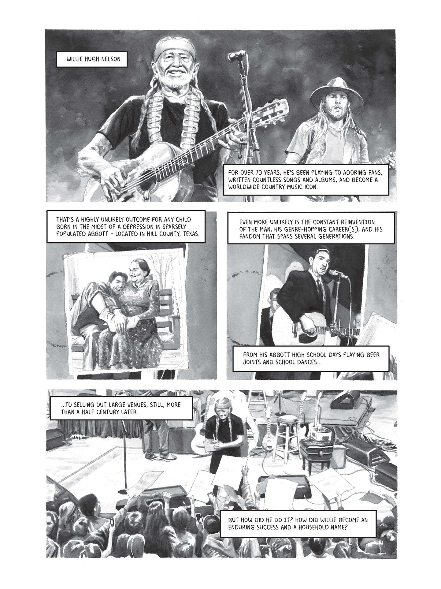 Willie Nelson: A Graphic History: Chapter 1 - Page 5