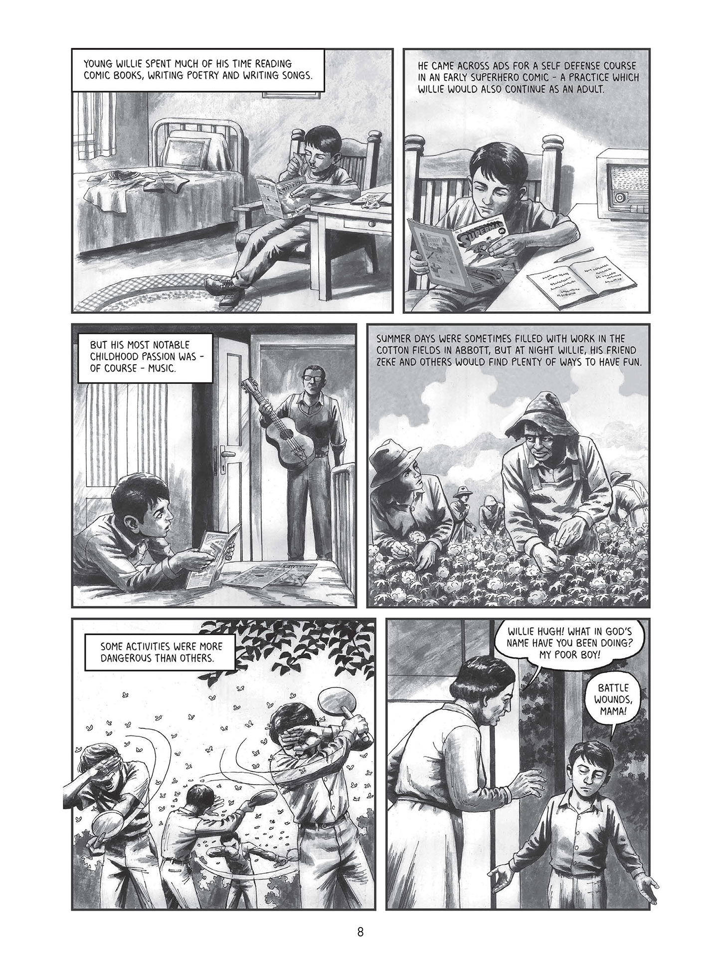 Willie Nelson: A Graphic History: Chapter 1 - Page 9