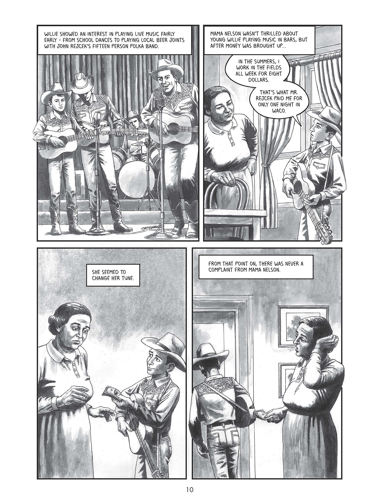 Willie Nelson: A Graphic History: Chapter 1 - Page 11