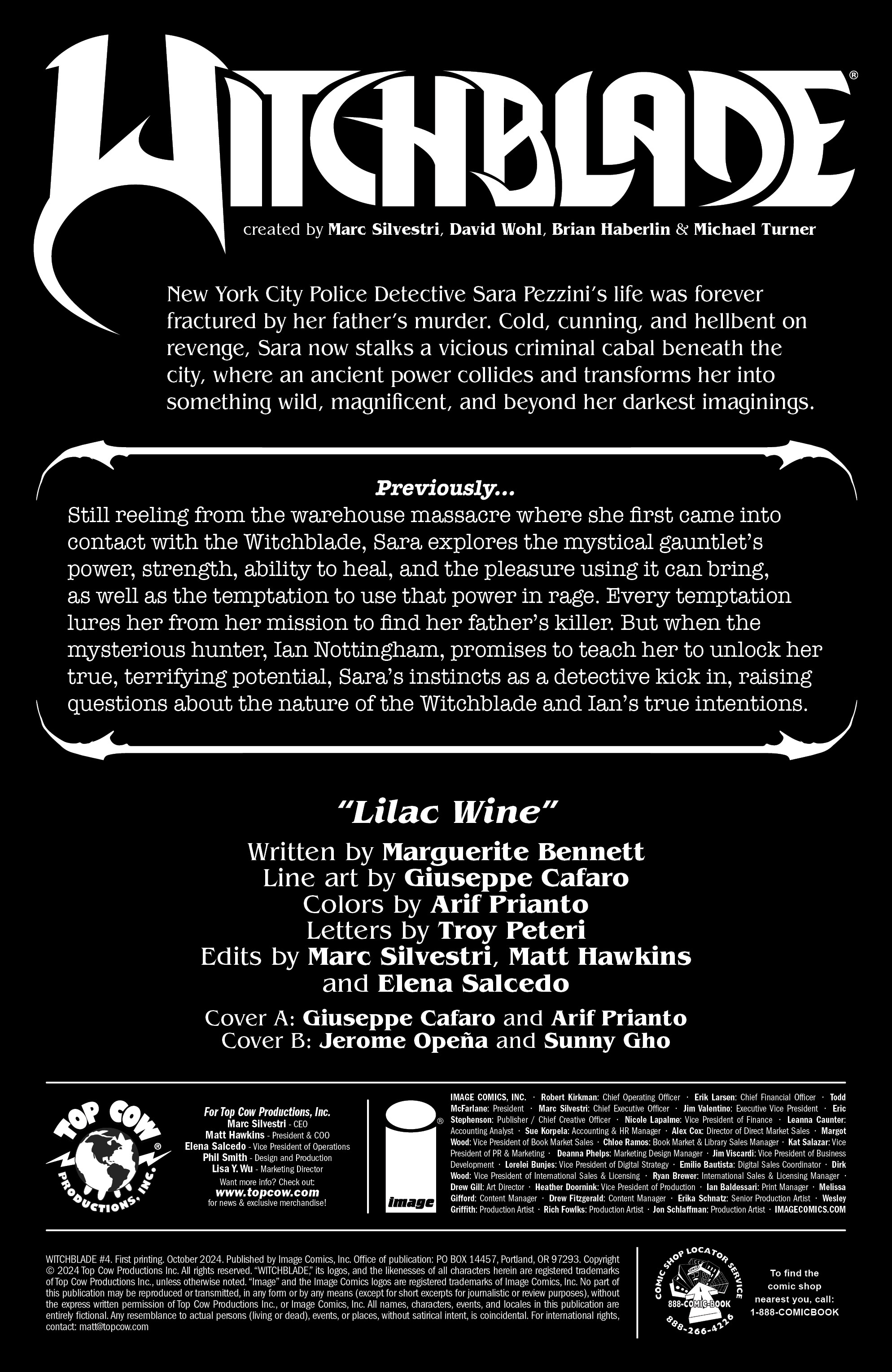 Witchblade (2024-): Chapter 4 - Page 2