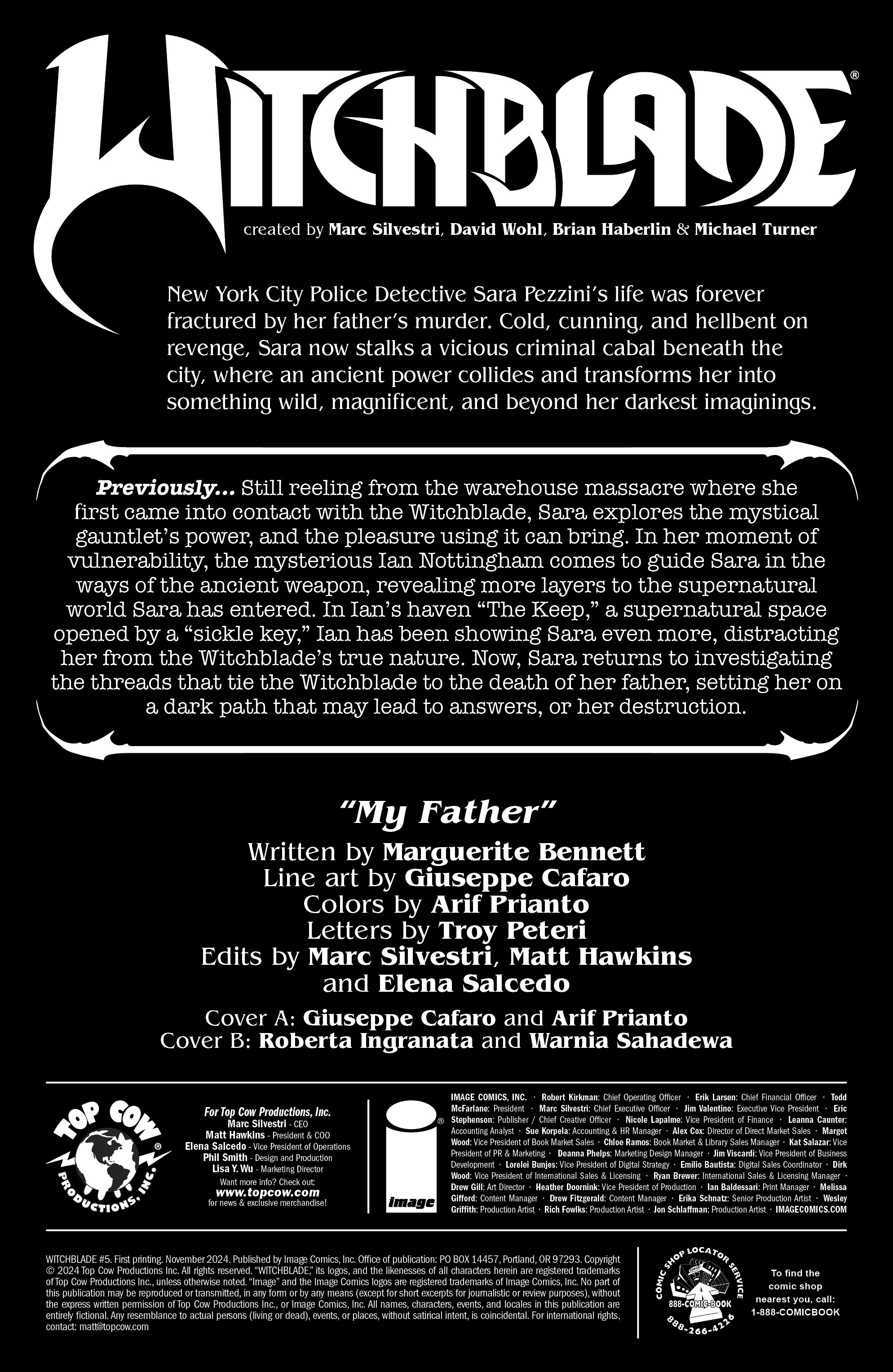 Witchblade (2024-): Chapter 5 - Page 2