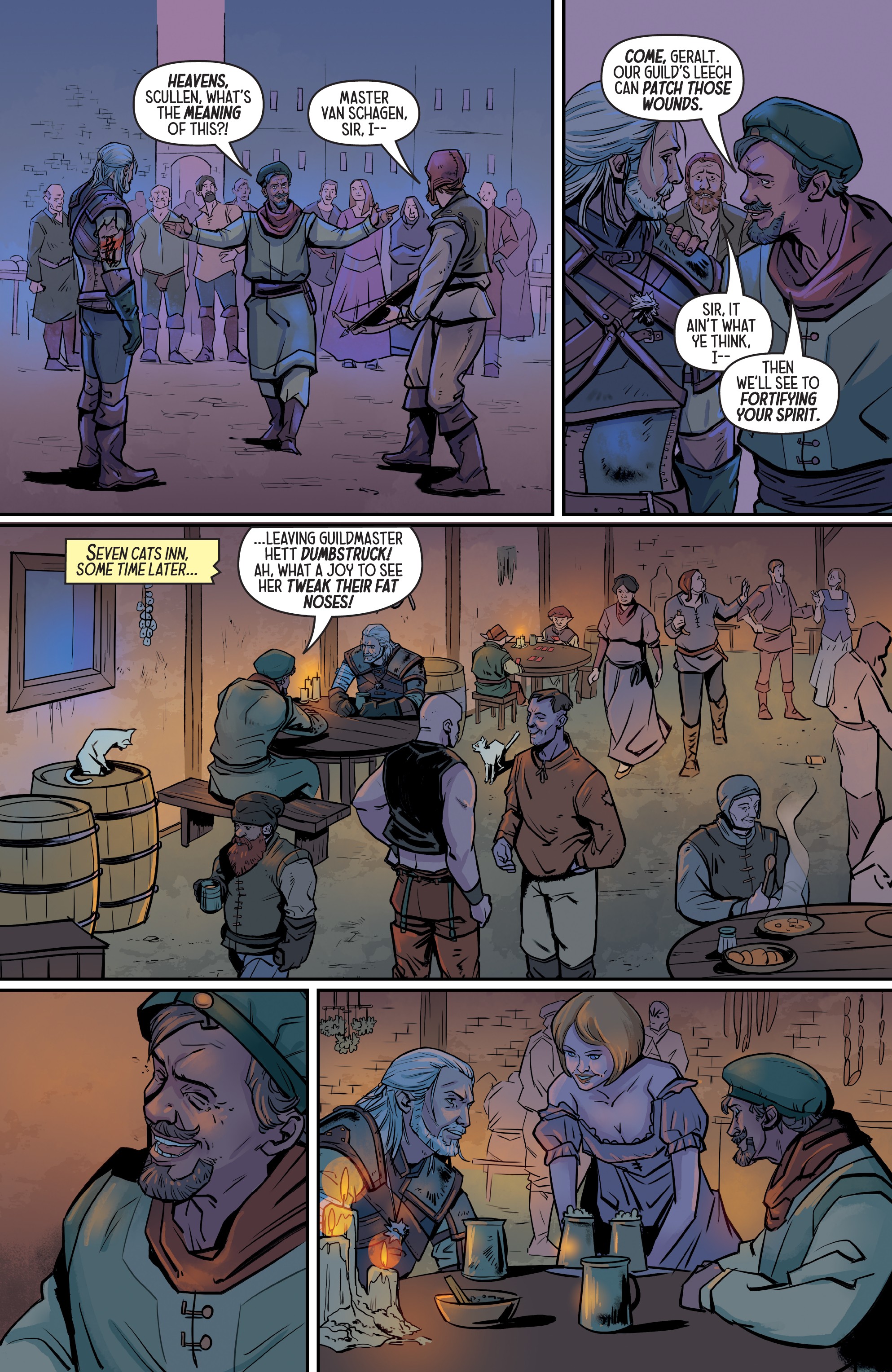 Witcher: Of Flesh and Flame (2018-): Chapter 1 - Page 8