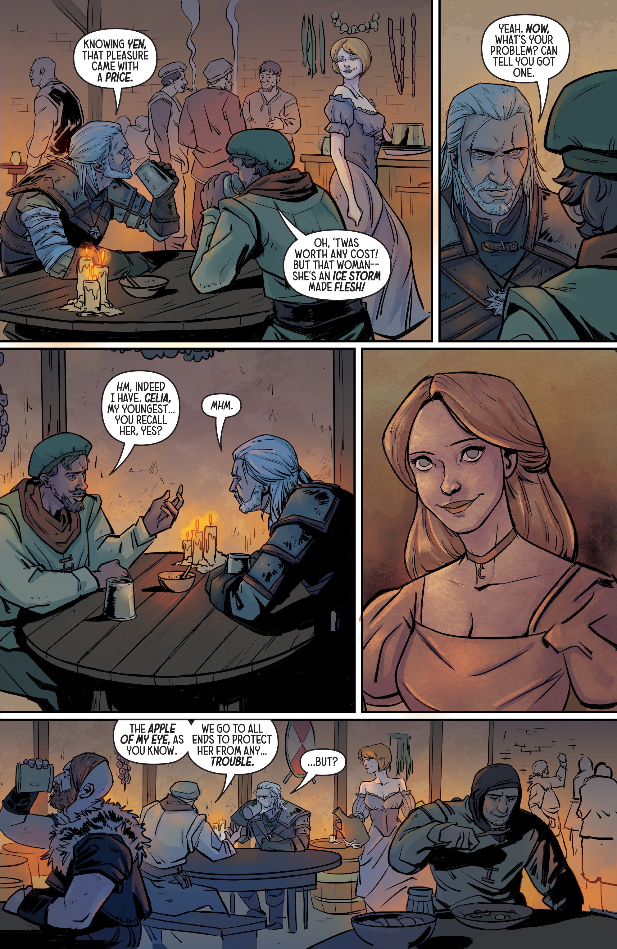 Witcher: Of Flesh and Flame (2018-): Chapter 1 - Page 9