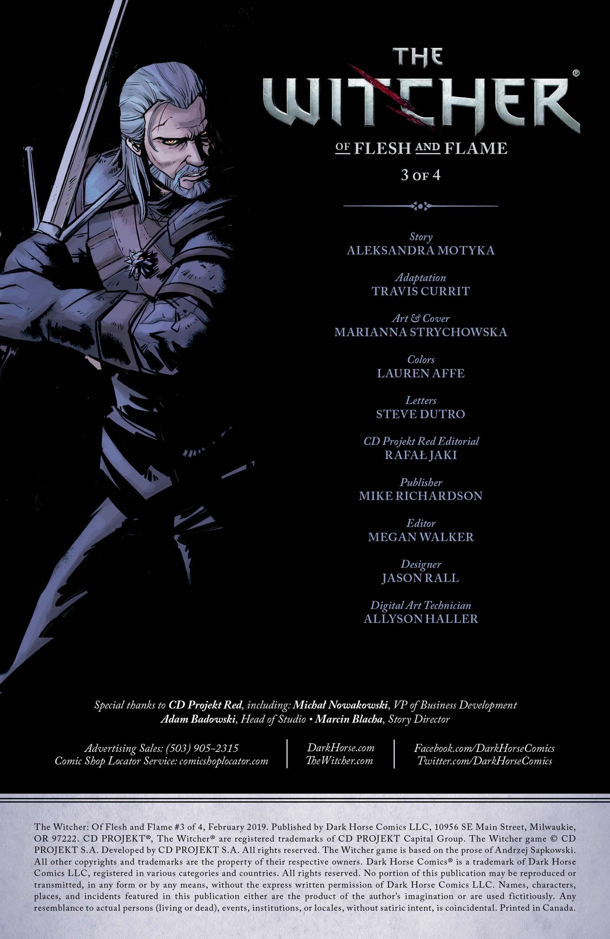 Witcher: Of Flesh and Flame (2018-): Chapter 3 - Page 2