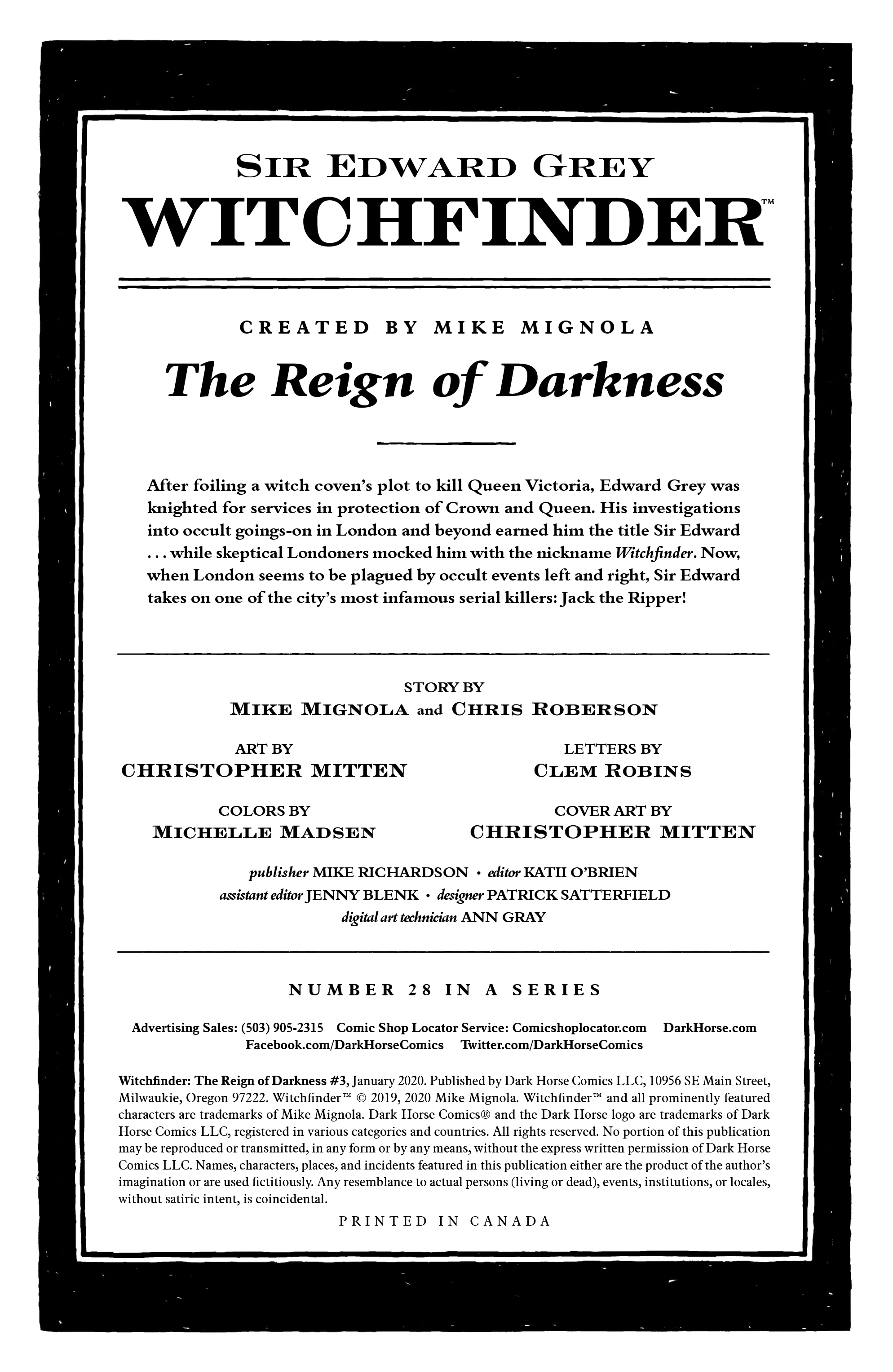 Witchfinder: The Reign of Darkness (2019-): Chapter 3 - Page 2