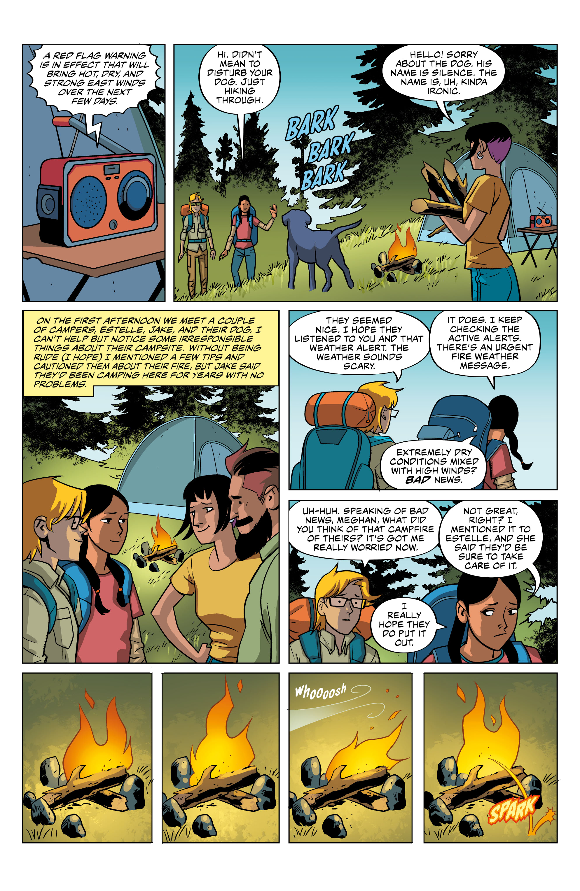 Without Warning! Wildfire Safety (2021): Chapter 1 - Page 4