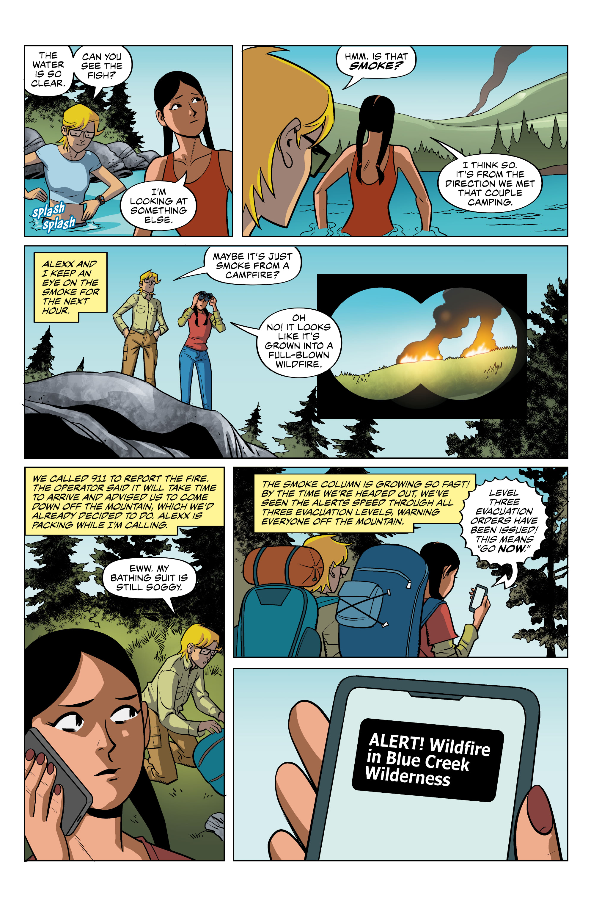 Without Warning! Wildfire Safety (2021): Chapter 1 - Page 6