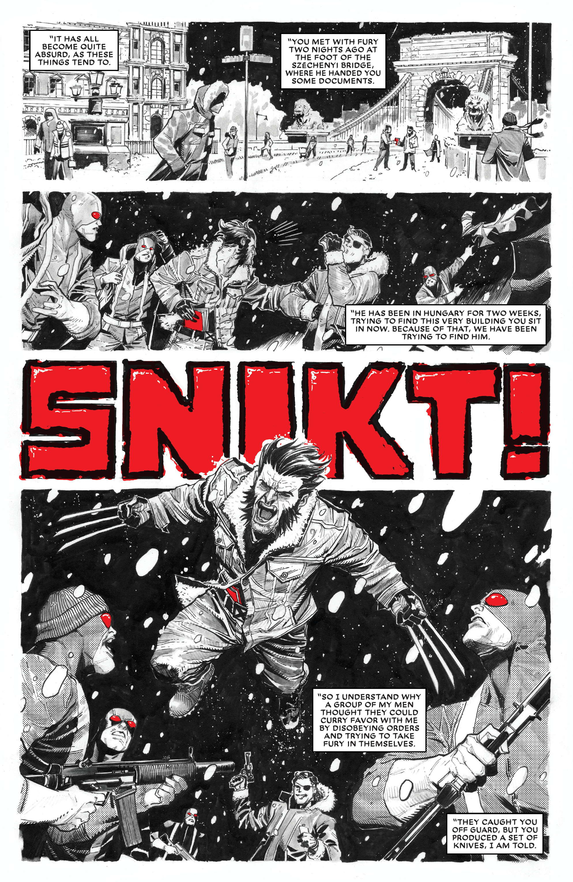 Wolverine: Black, White & Blood (2020-): Chapter 1 - Page 12